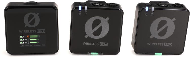 RØDE Wireless PRO Dual-Channel Wireless Microphone System WIPRO - Best Buy