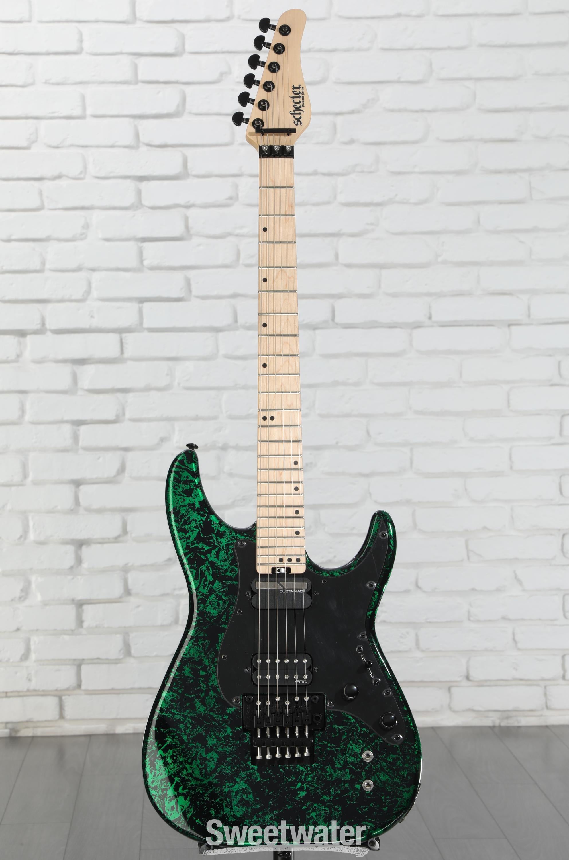 Schecter Sun Valley Super Shredder FR-S - Green Reign