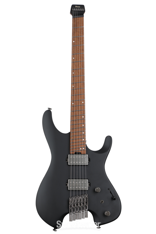 QX52 Electric Guitar - Flat Black - Sweetwater