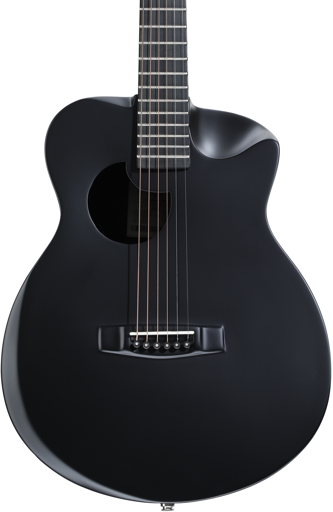 Photo of Journey Instruments RoadTrip RT661M Carbon Fiber Acoustic-electric Guitar - Black