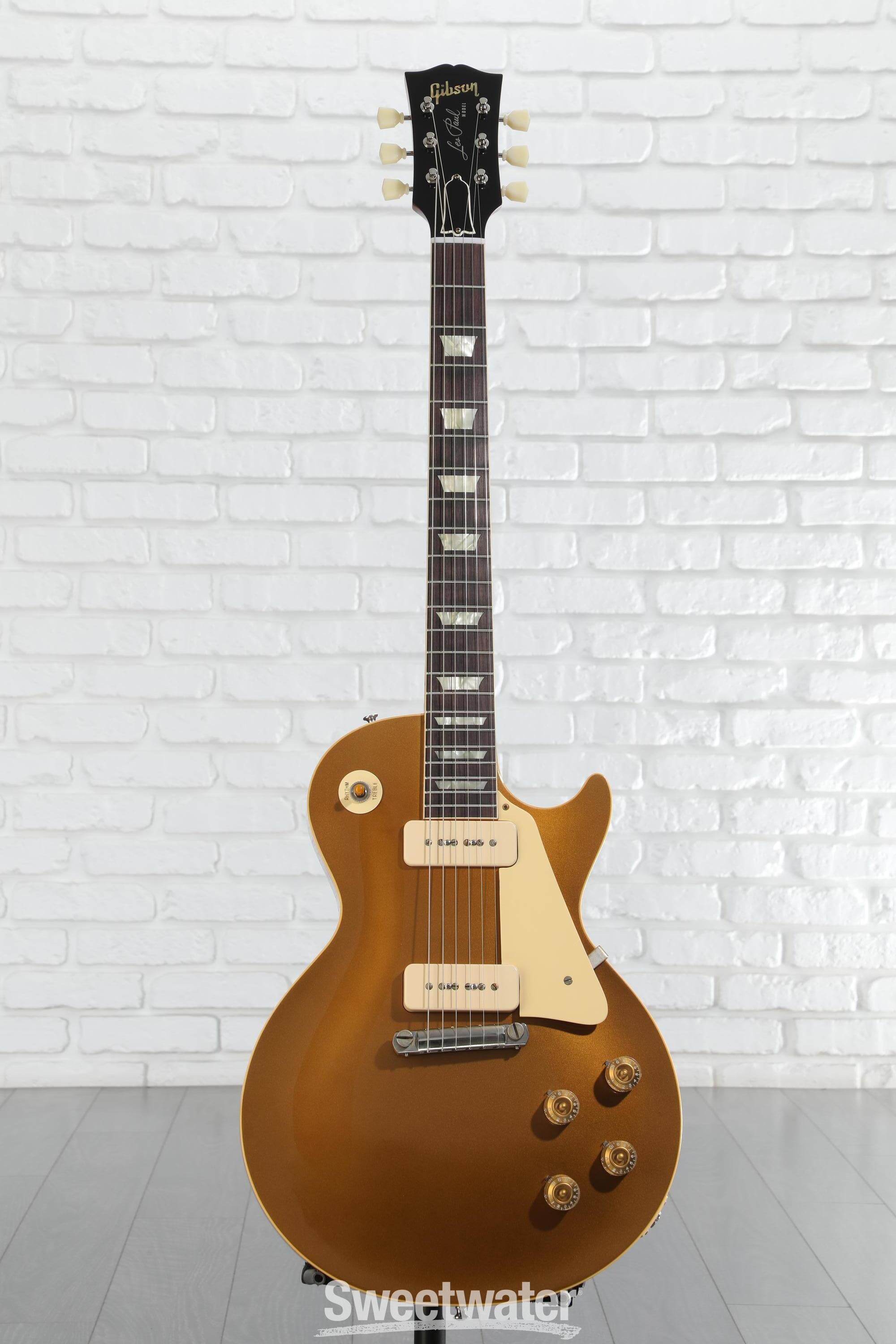 ギター Gibson Custom Shop 54 gold top Gibson Custom A Gold Mine of Tone!