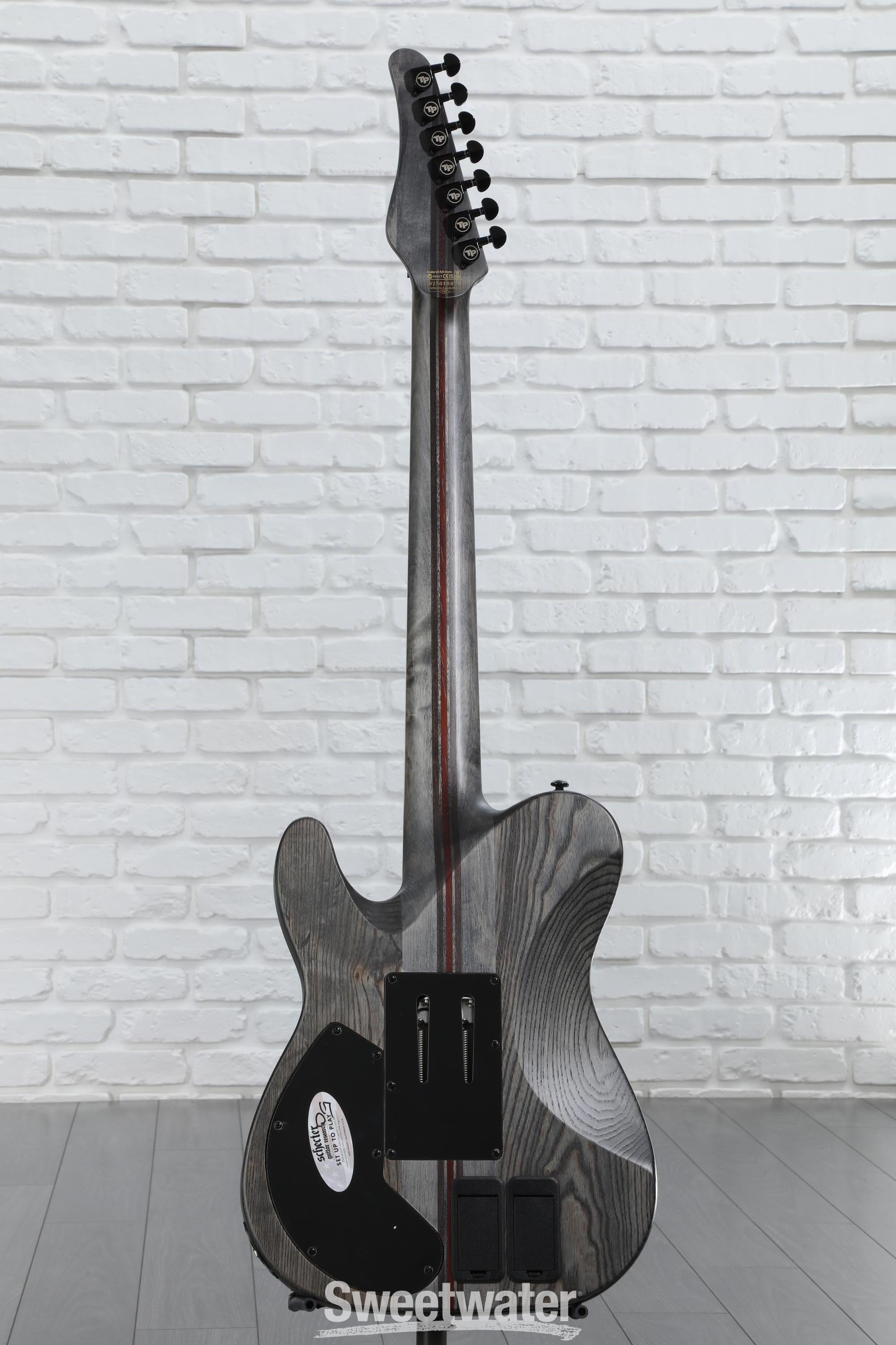 シェクター PT-7 希少 7弦ギター Amazon.com: Schecter PT-7 FR-S SLS Elite Evil Twin 7-string