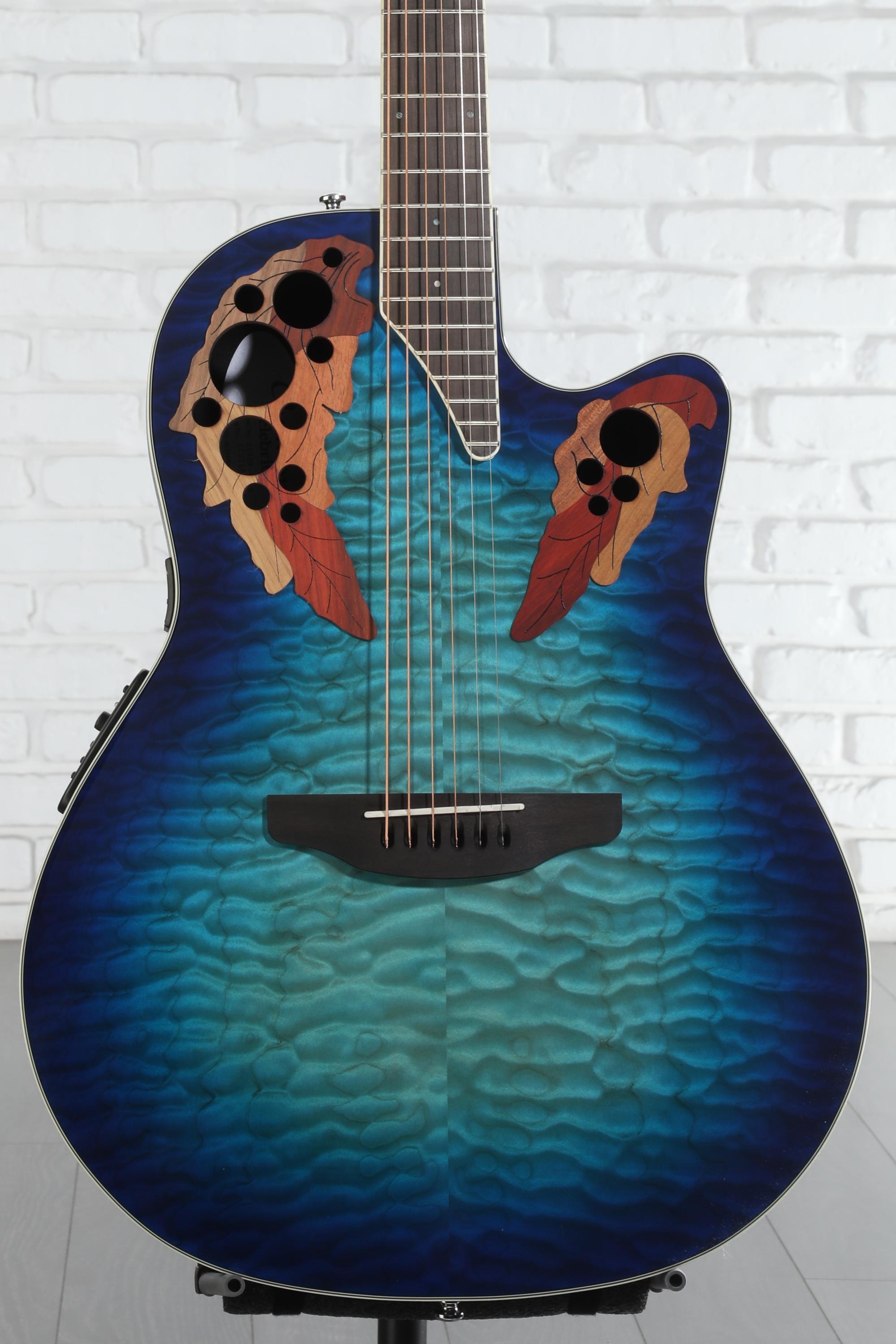 Ovation Celebrity Elite CE48P-RG Super Shallow Acoustic-Electric