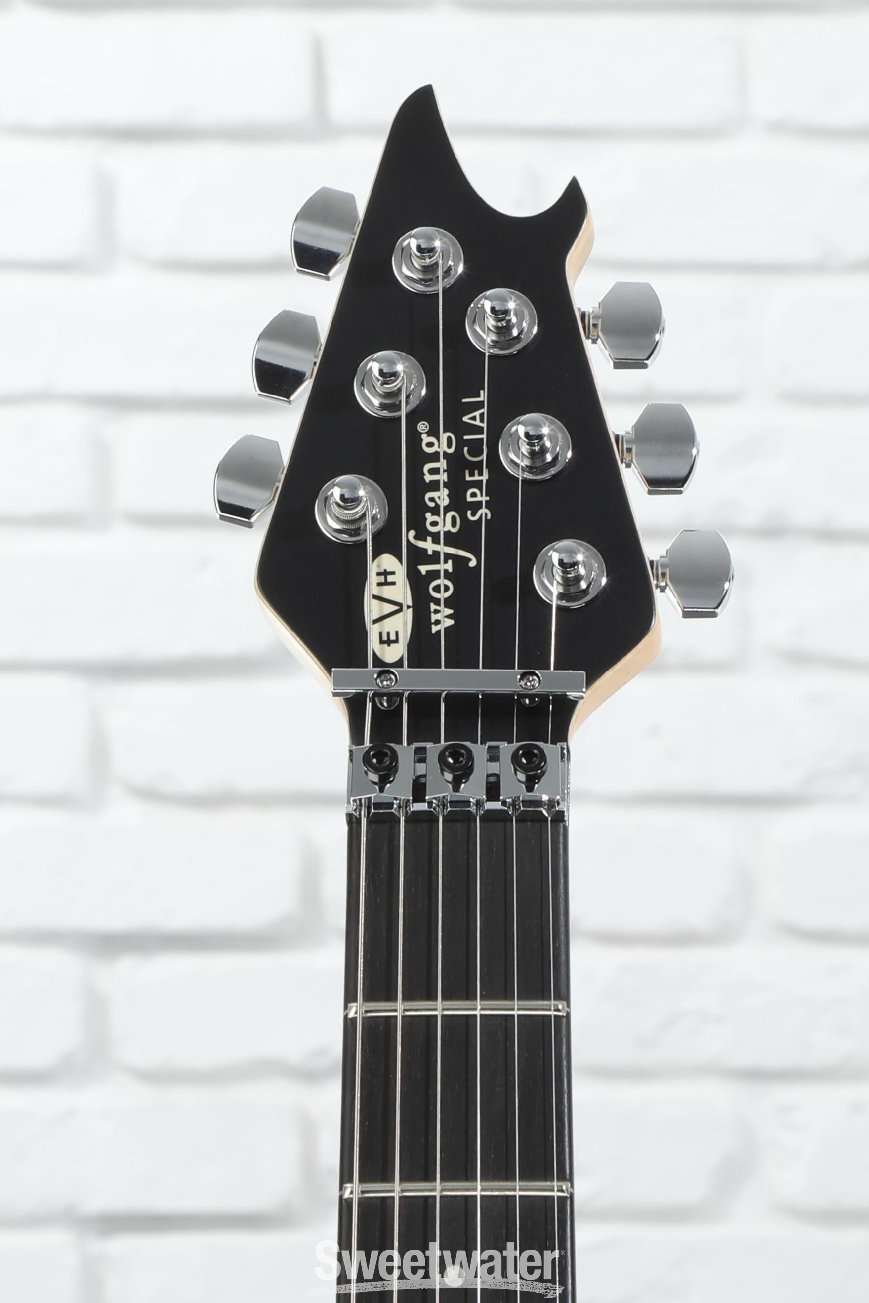 EVH Wolfgang Special Electric Guitar - Satin Striped Red