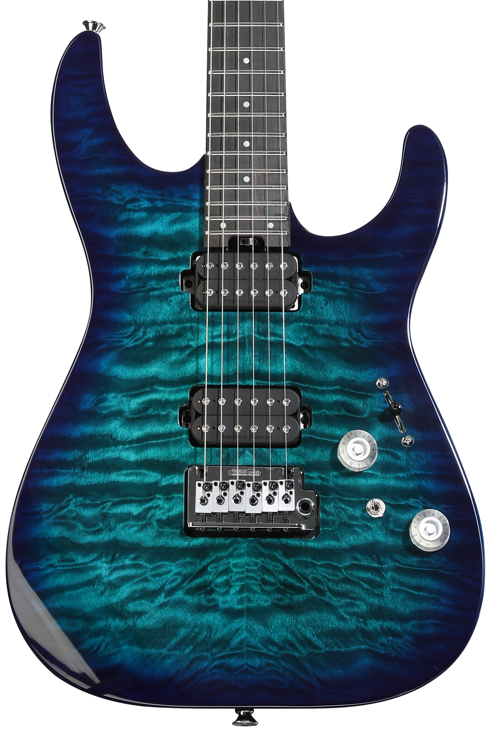 Charvel Pro-Mod DK24 HH 2PT Electric Guitar - Matte Blue Frost
