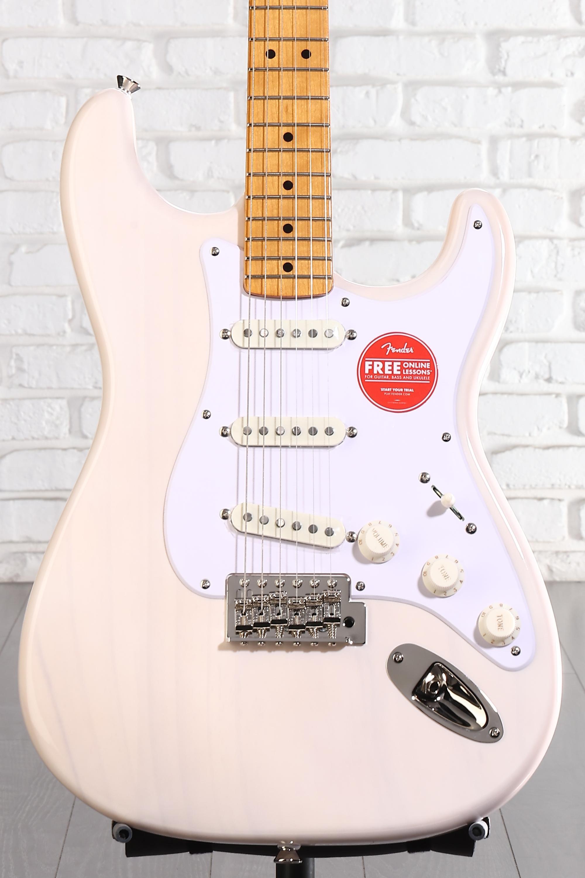 SQUIER Classic Vibe 50s Stratocaster White Blonde ストラトキャスター Squier Classic Vibe '50s Stratocaster - White Blonde | Sweetwater