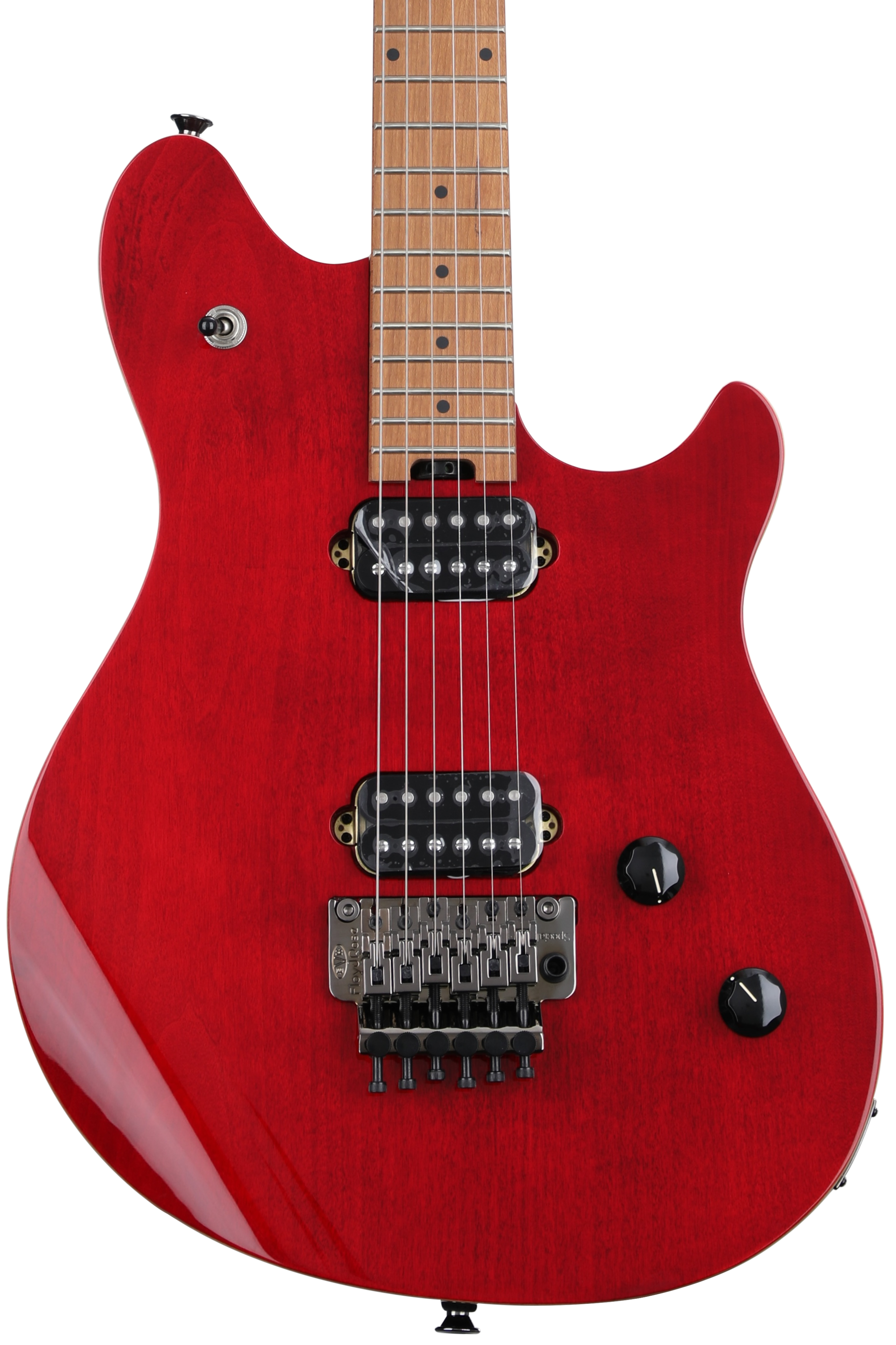 EVH Wolfgang WG Standard QM Electric Guitar - Wine Red