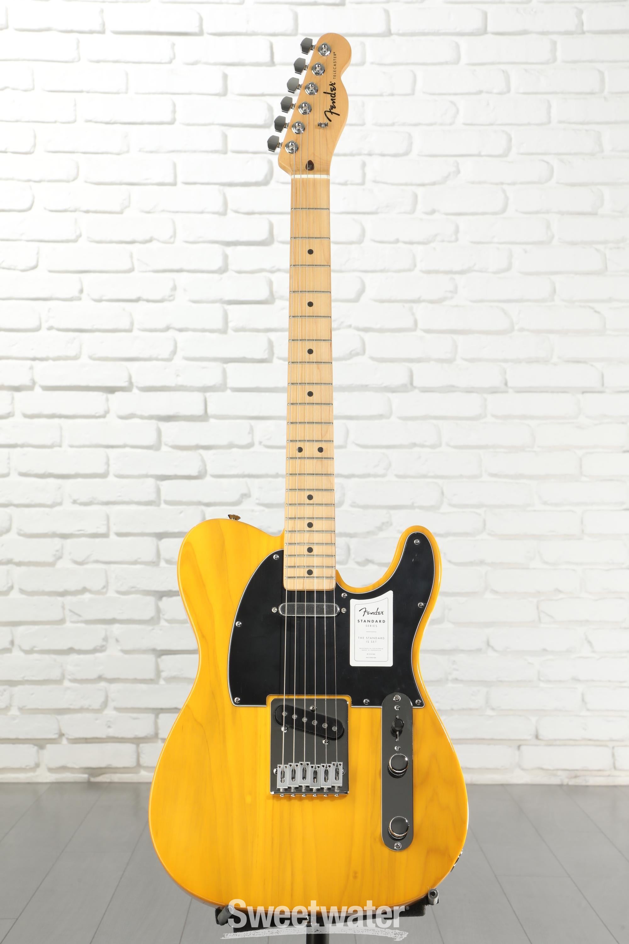 Fender Standard Telecaster Electric Guitar - Butterscotch Blonde