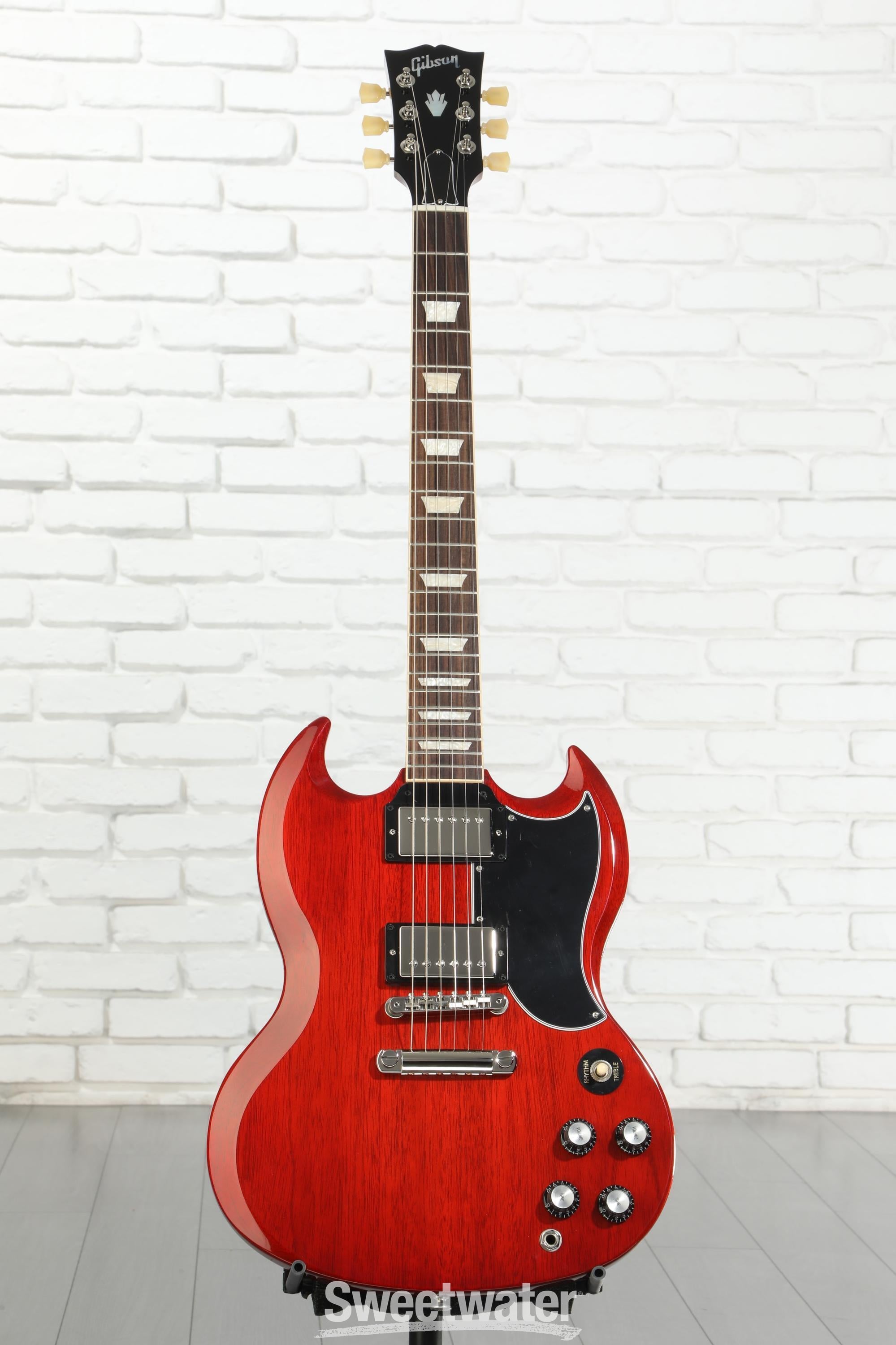 Gibson SG Standard '61 Electric Guitar - Vintage Cherry | Sweetwater