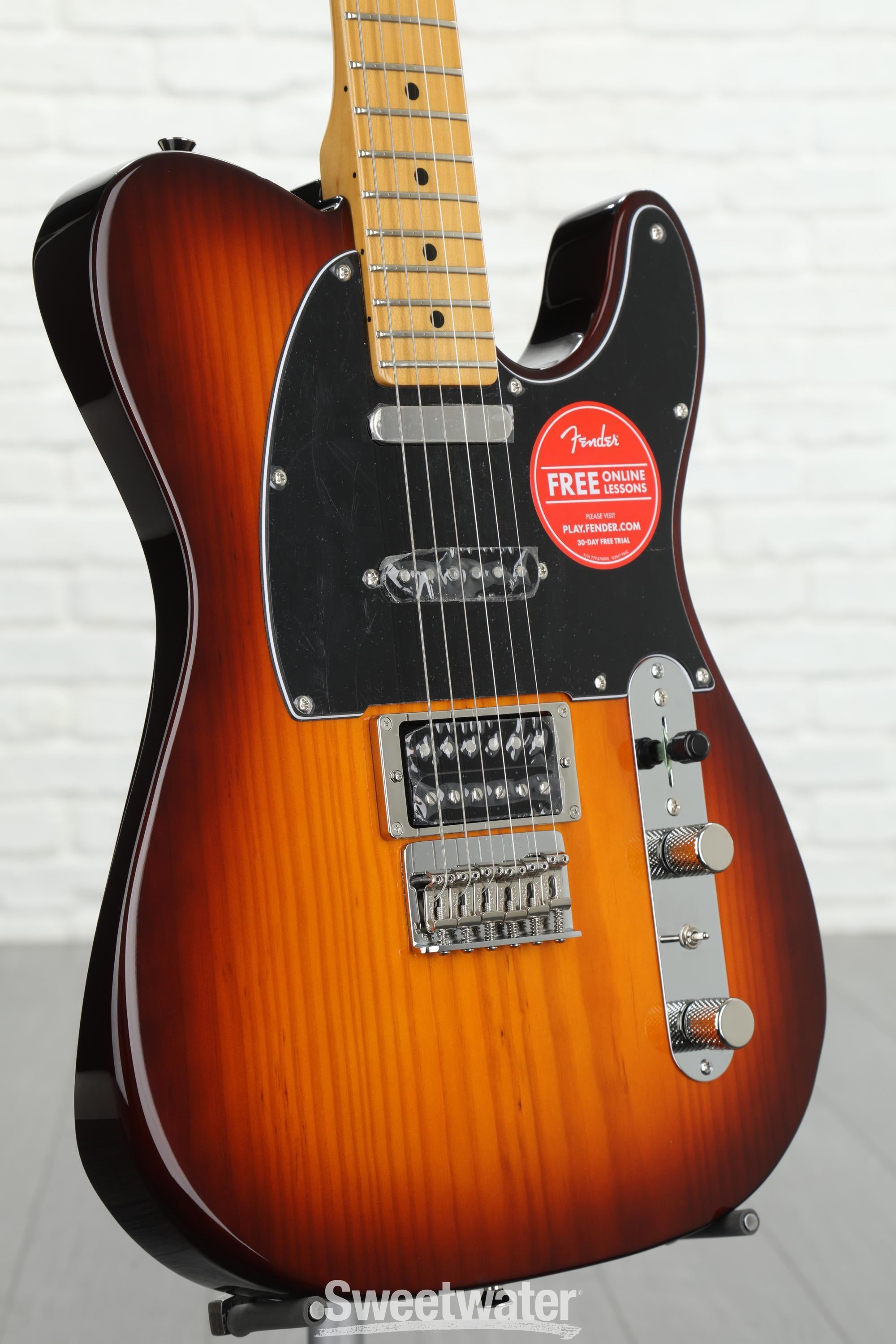 Fender Modern Player Telecaster Plus - Honey Burst w/ Maple Fingerboard