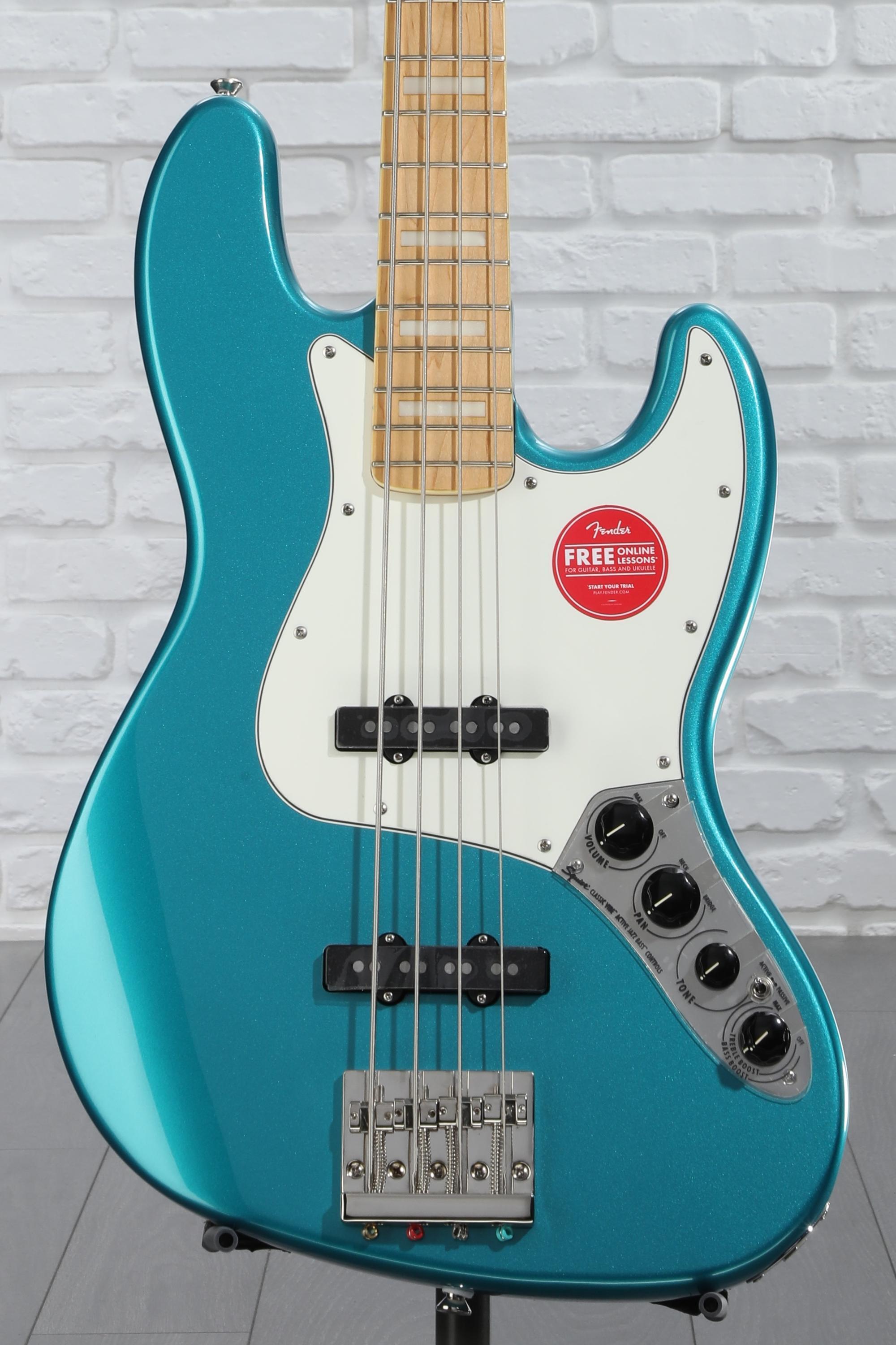 Squier Classic Vibe Active '70s Jazz Bass - Ocean Turquoise