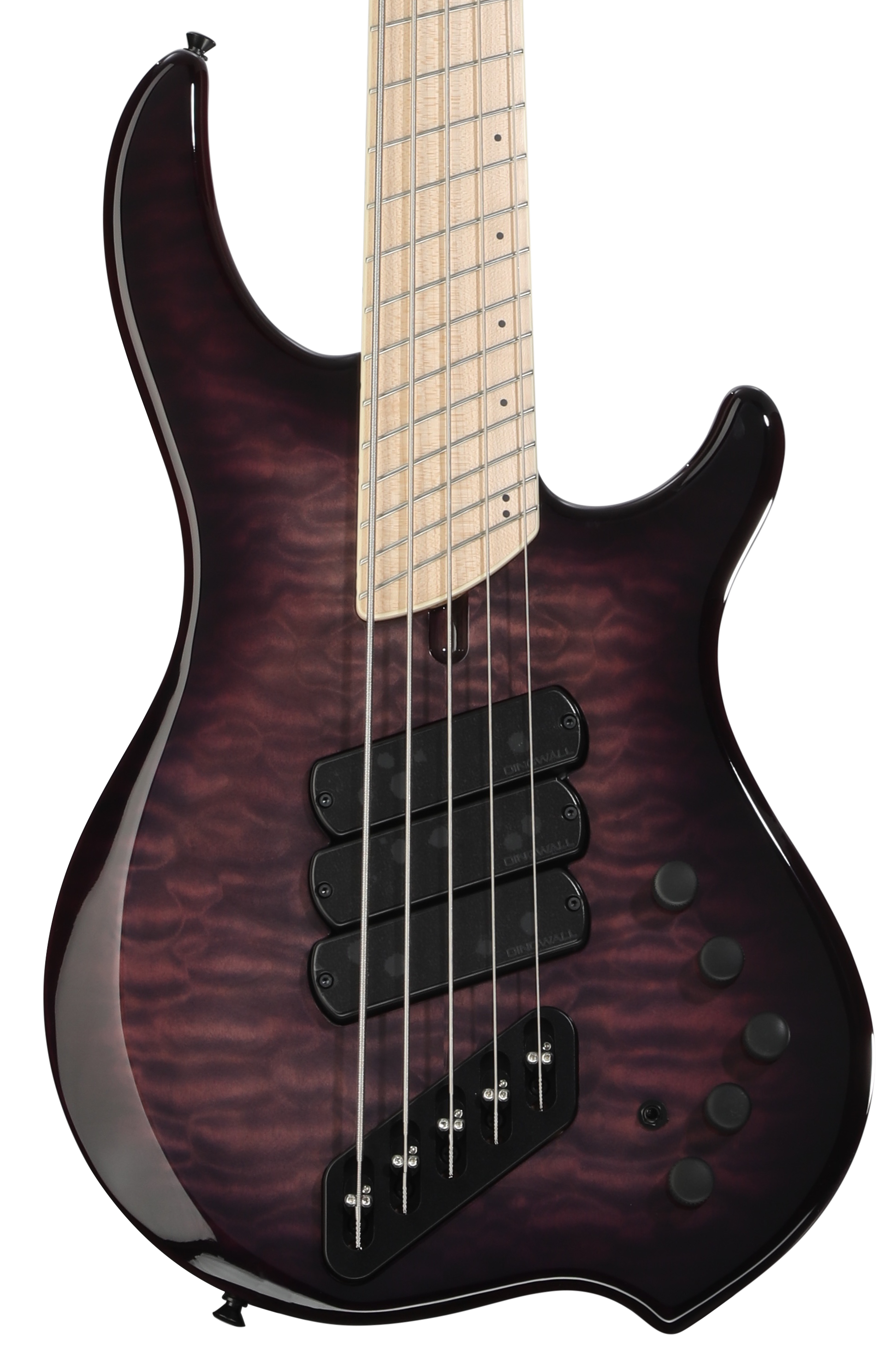 Dingwall Guitars Combustion 5-string Electric Bass - Ultraviolet