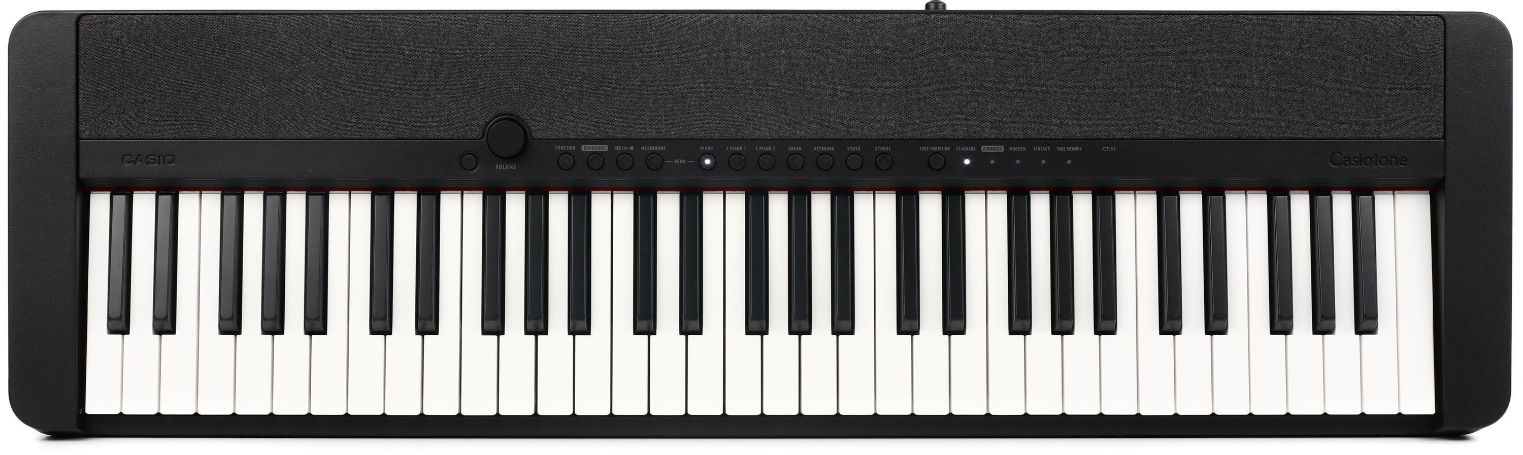 Bundled Item: Casio CT-S1 61-key Portable Keyboard - Black