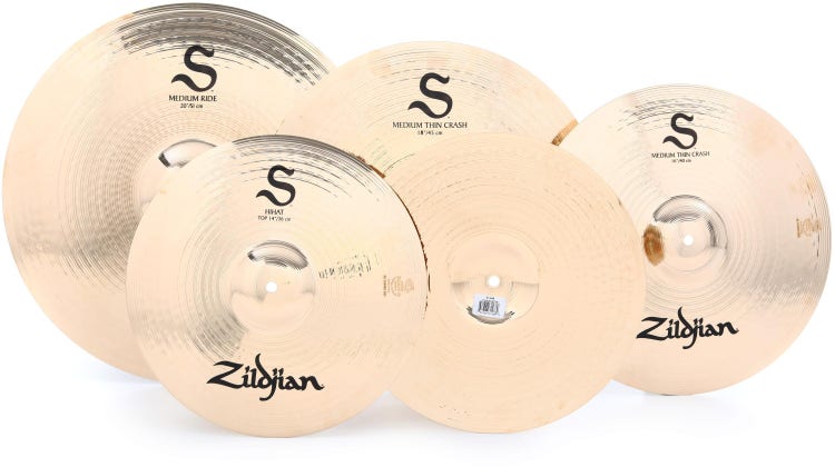 Zildjian S Series Performer 4-piece Cymbal Pack