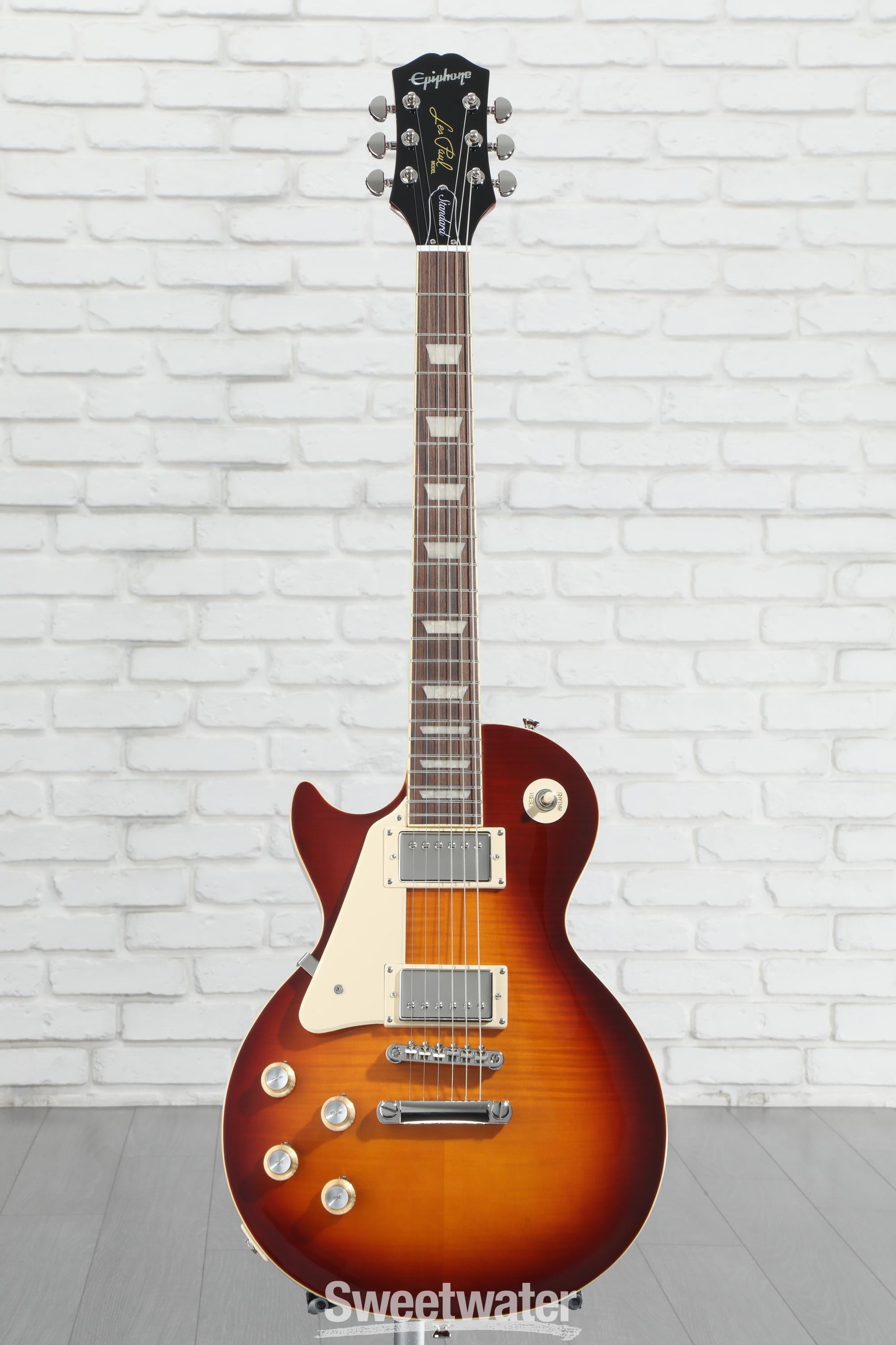 Epiphone Les Paul Standard '60's Left-handed Electric Guitar - Iced Tea