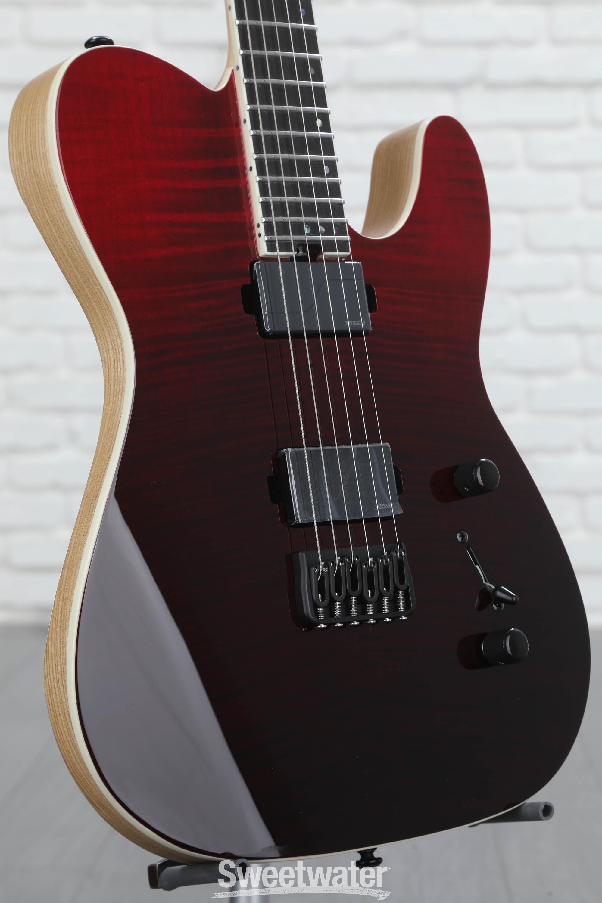 Schecter PT SLS Elite Electric Guitar - Blood Burst | Sweetwater