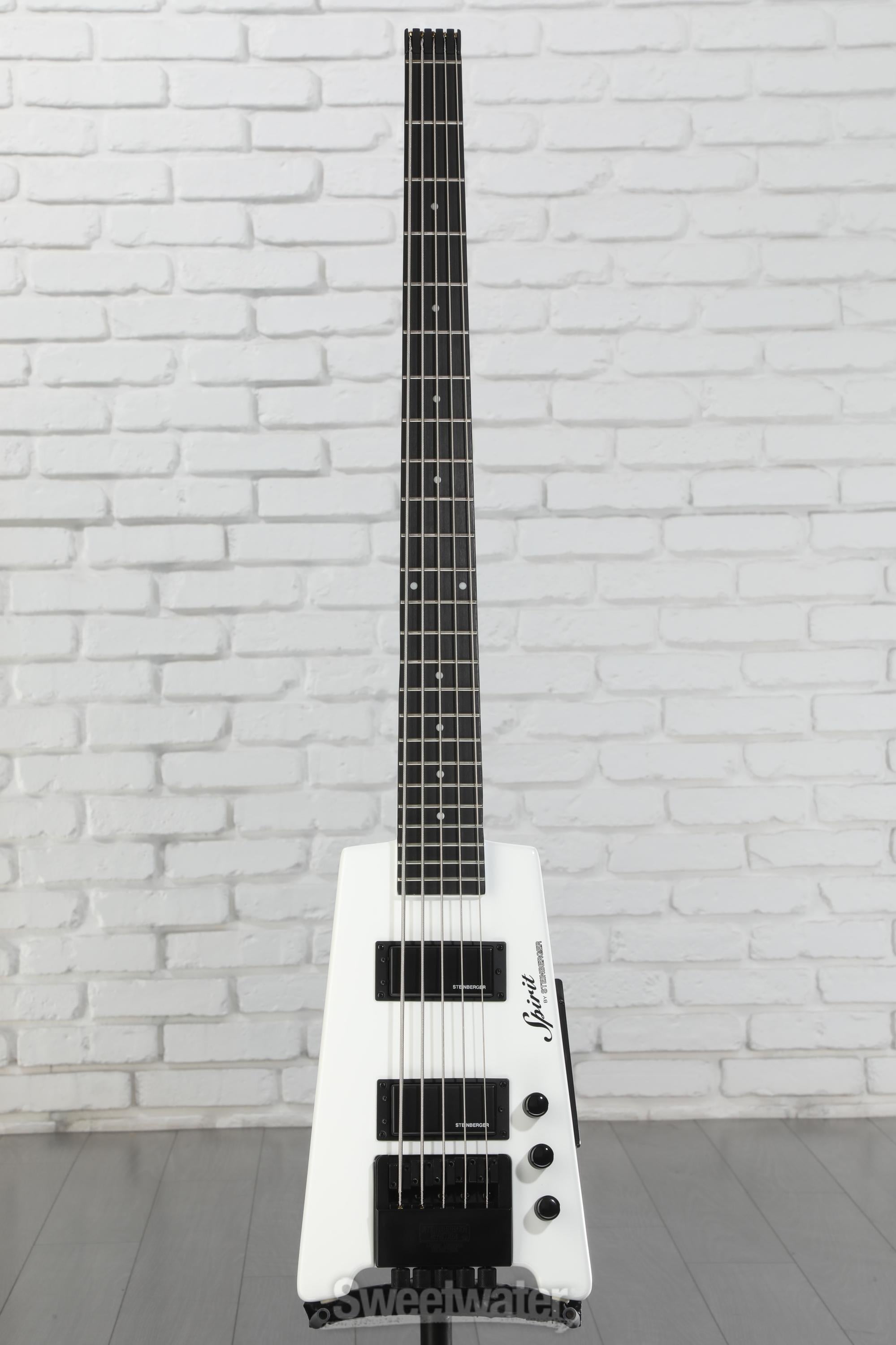 Steinberger Spirit XT-25 5-string Bass Guitar - White | Sweetwater