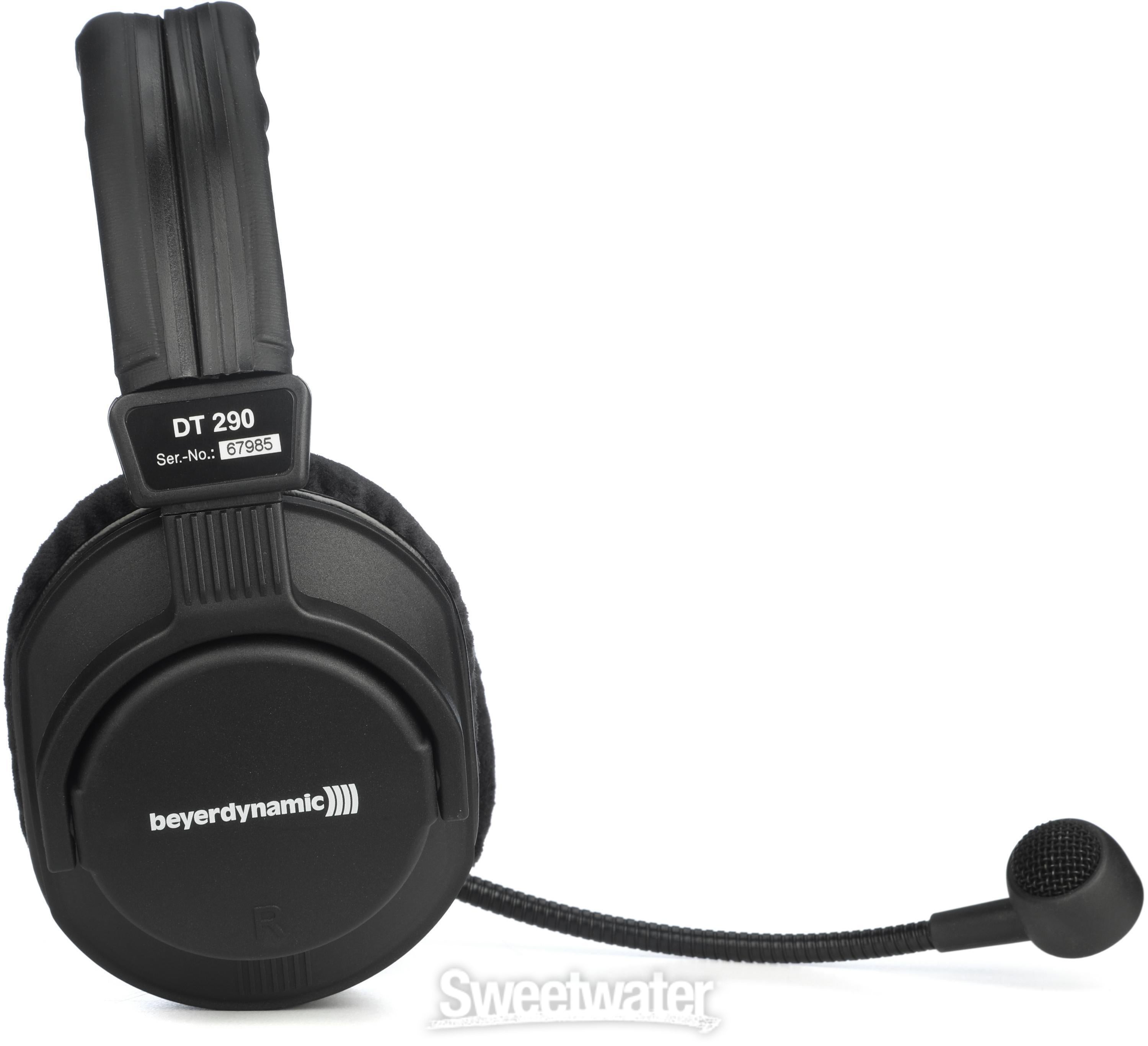 Beyerdynamic DT 290 MKII 200/250 Double-ear Broadcast Headset with  Microphone - Black | Sweetwater