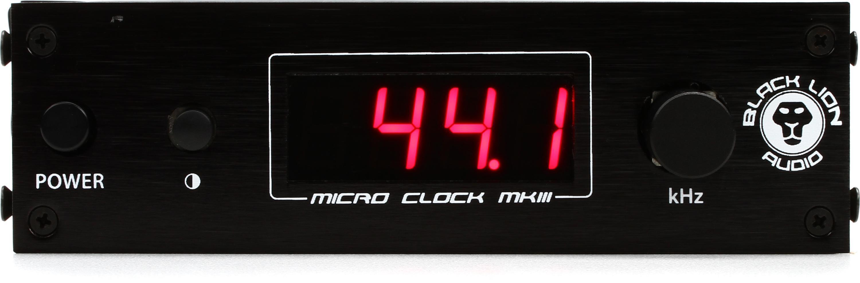 Black Lion Audio Micro Clock MKIII XB Master Clock | Sweetwater