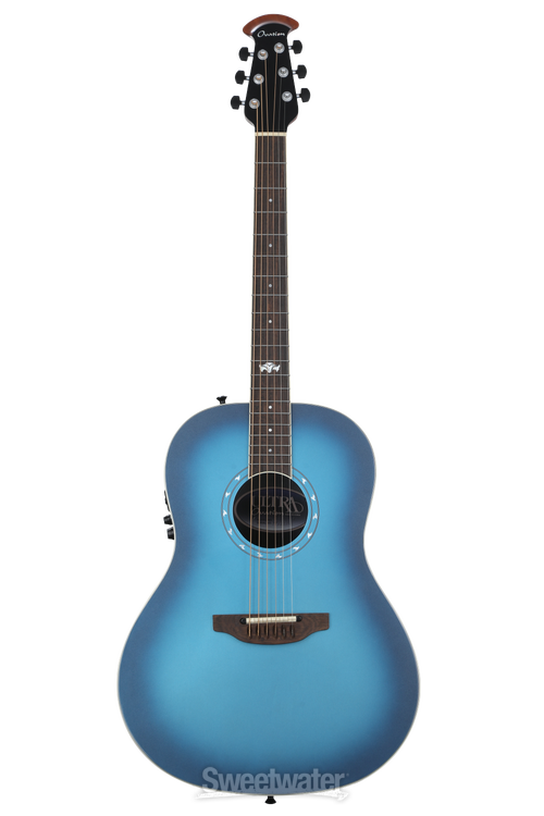 ギター Ovation ULTRA Ovation Ultra E 1516 Mid Depth Acoustic-electric Guitar - Dusk