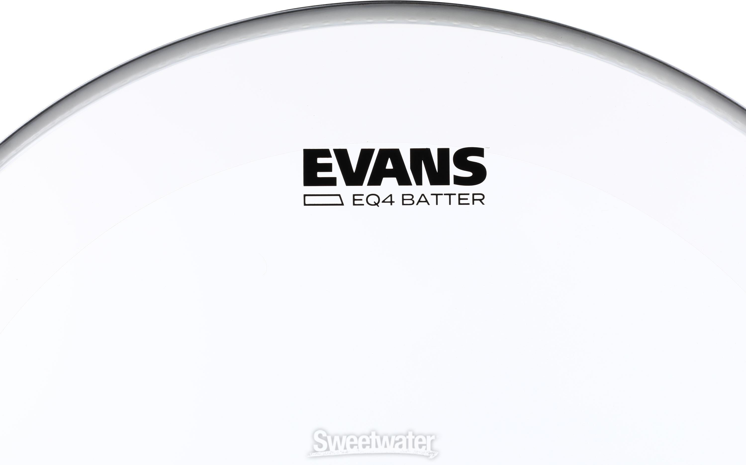 Evans EQ4 Clear Bass Drumhead - 20 inch | Sweetwater