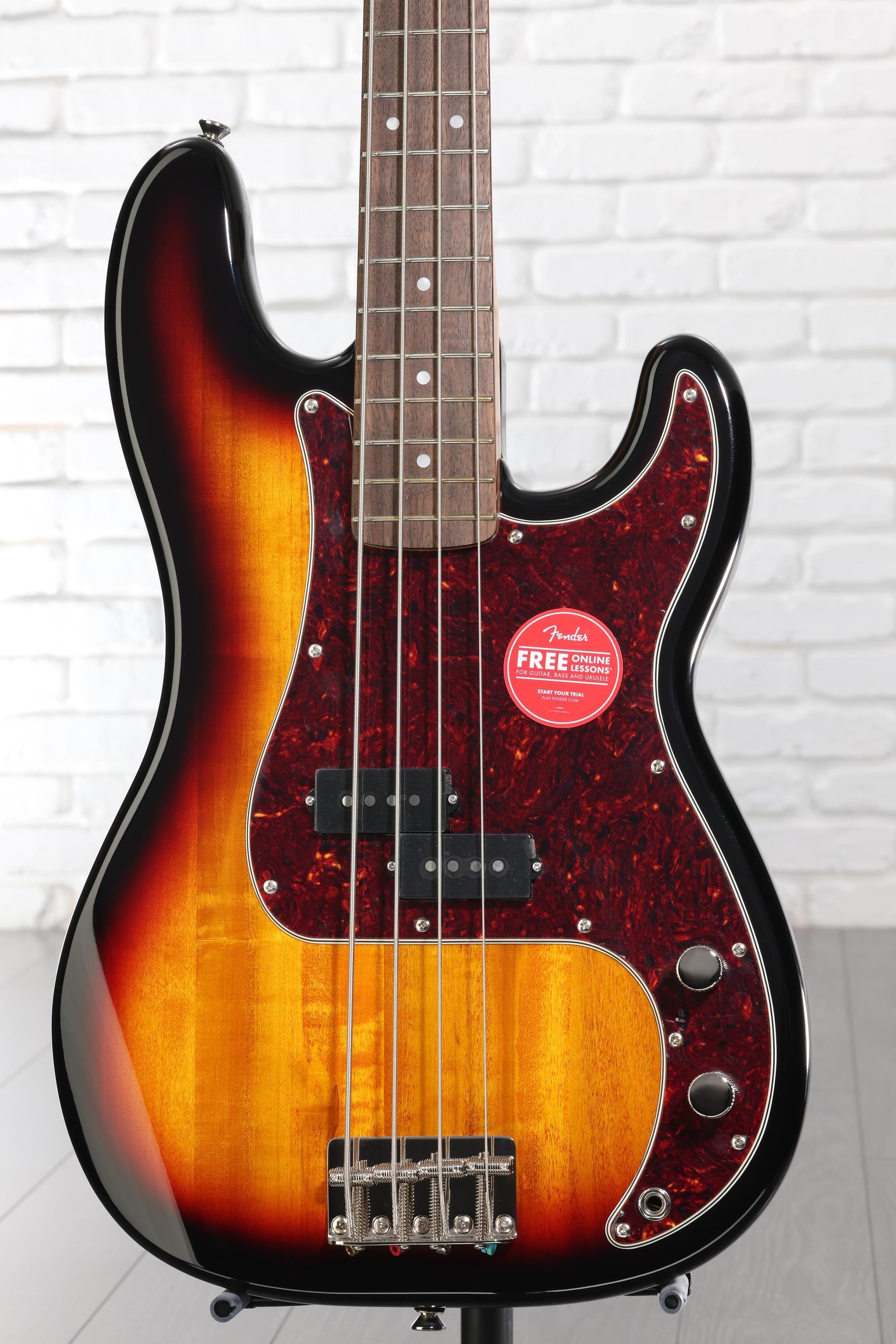 Squier Classic Vibe '60s Precision Bass - 3-Tone Sunburst | Sweetwater