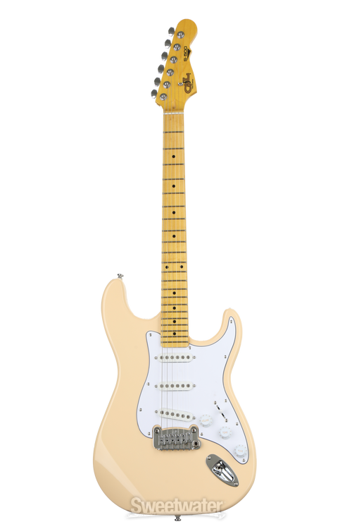 G&L Tribute S-500 Electric Guitar - Vintage White | Sweetwater G&L Tribute S-500 Electric Guitar - Vintage White | Sweetwater