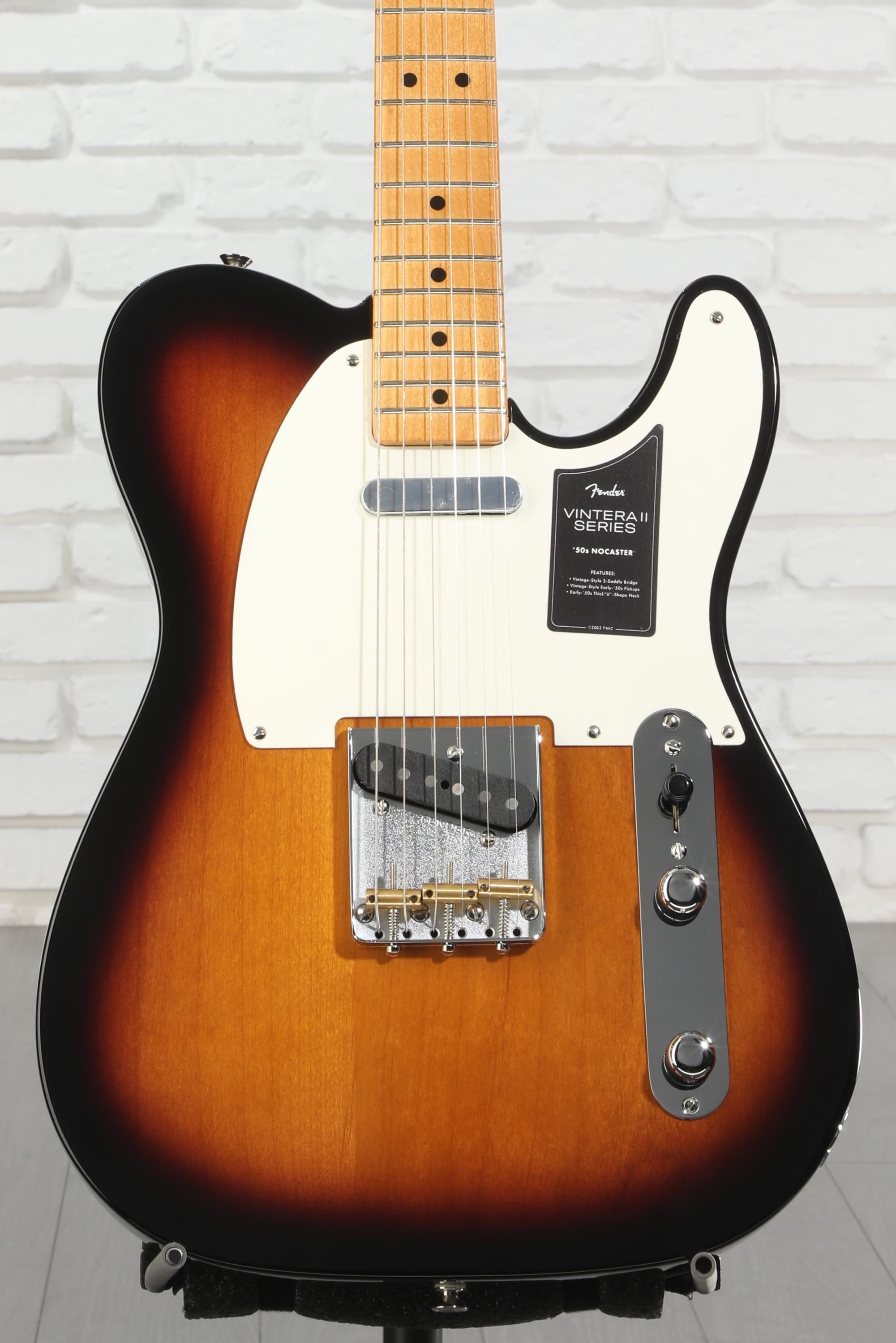 Fender Vintera® II 50s Nocaster® ギグバッグ付き Fender Vintera II '50s Nocaster - Blackguard Blonde
