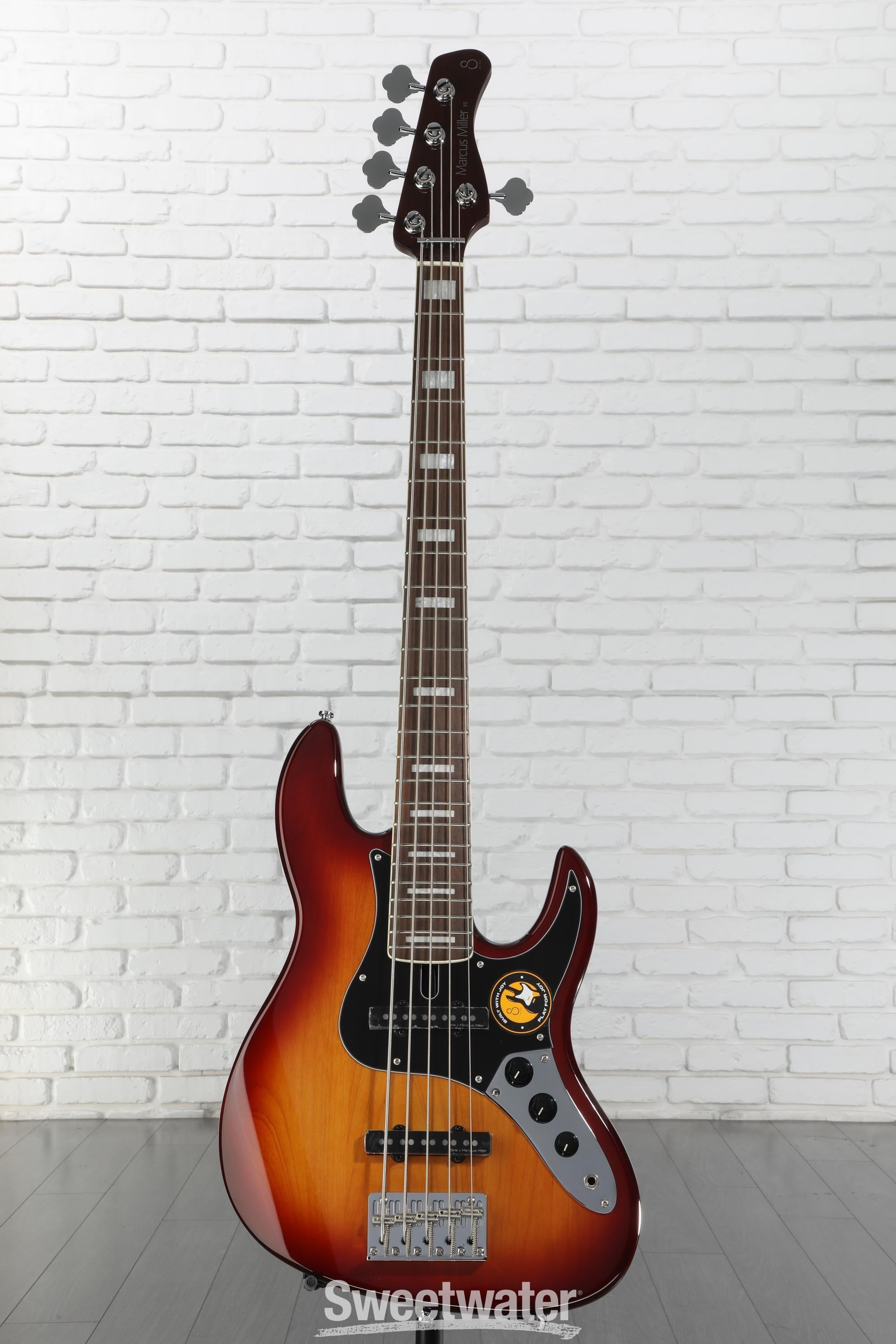 Sire Marcus Miller V5 24 5-string Bass Guitar - Tobacco Sunburst
