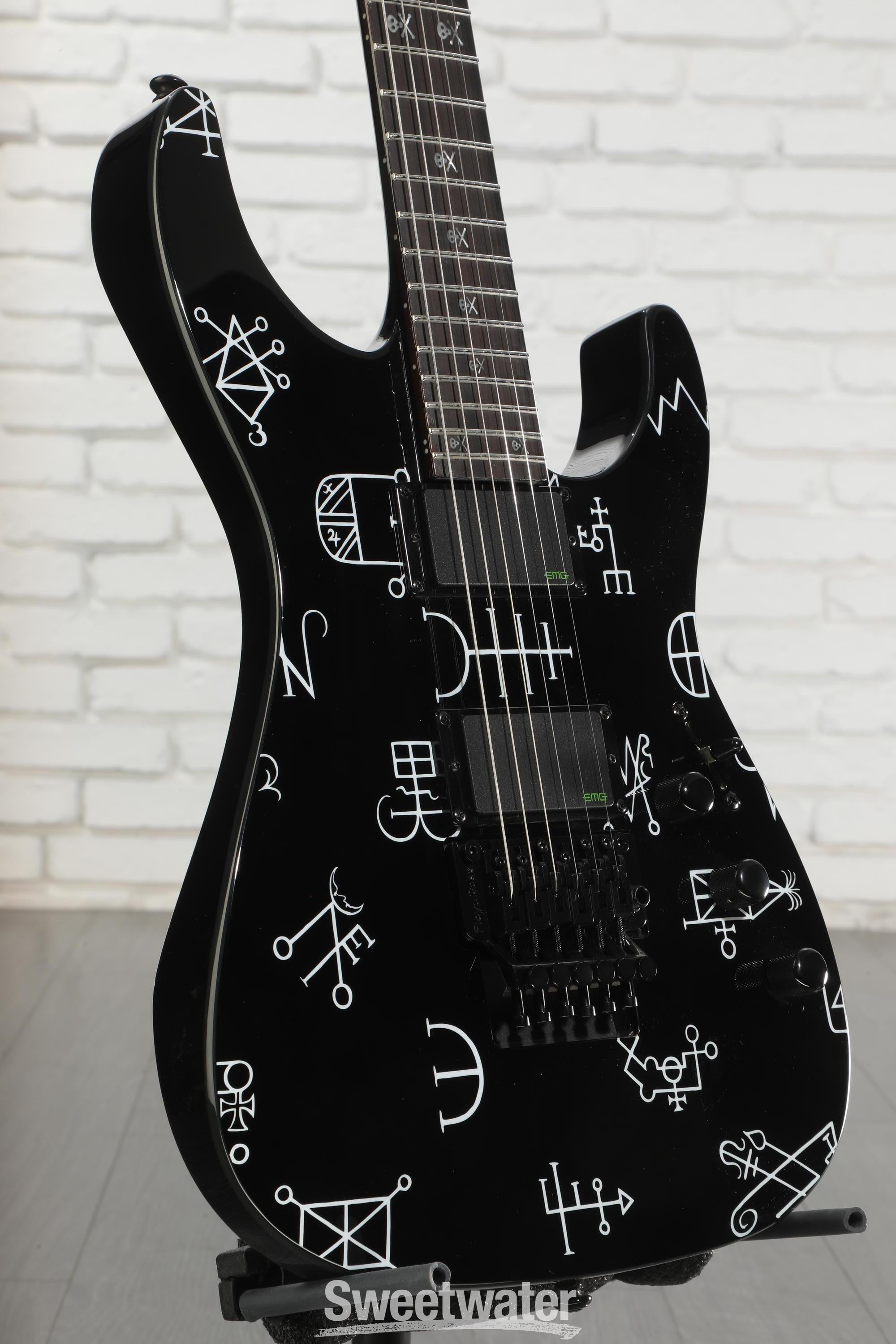 ESP LTD Kirk Hammett Signature Demonology - Black Reviews | Sweetwater
