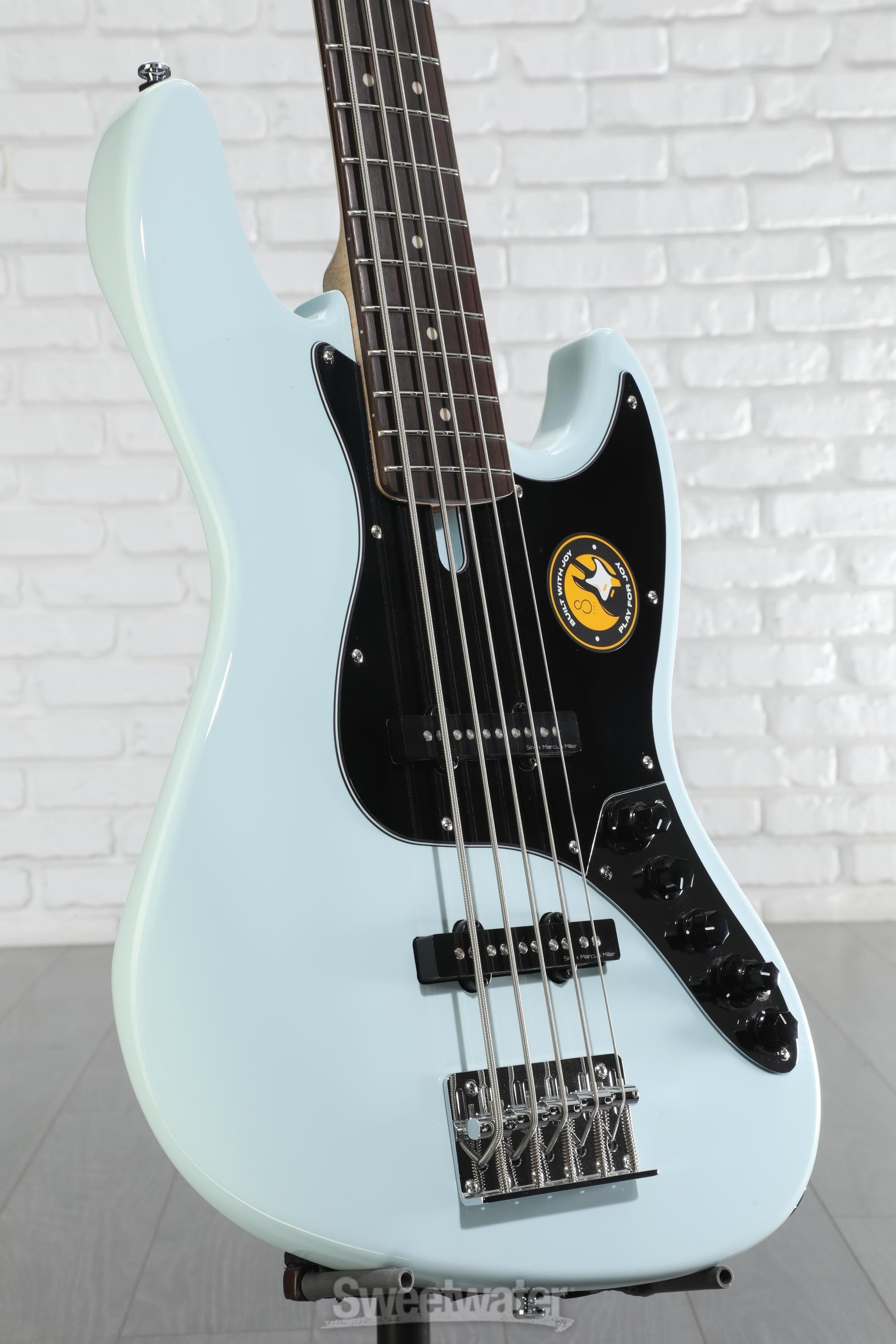 Sire Marcus Miller V3 5-string Bass Guitar - Sonic Blue | Sweetwater