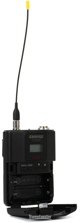 Shure QLXD1 Wireless Bodypack Transmitter - G50 Band