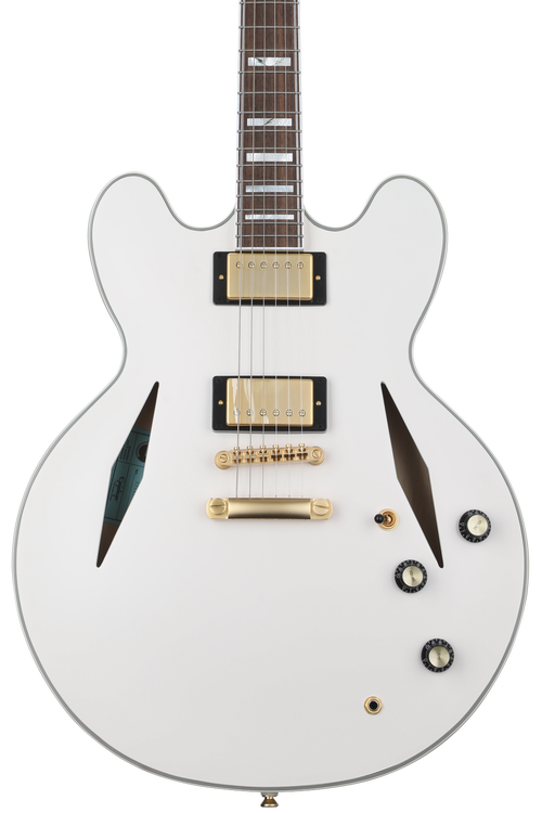 Amazon.com: Epiphone Emily Wolfe White Wolfe Sheraton, Aged