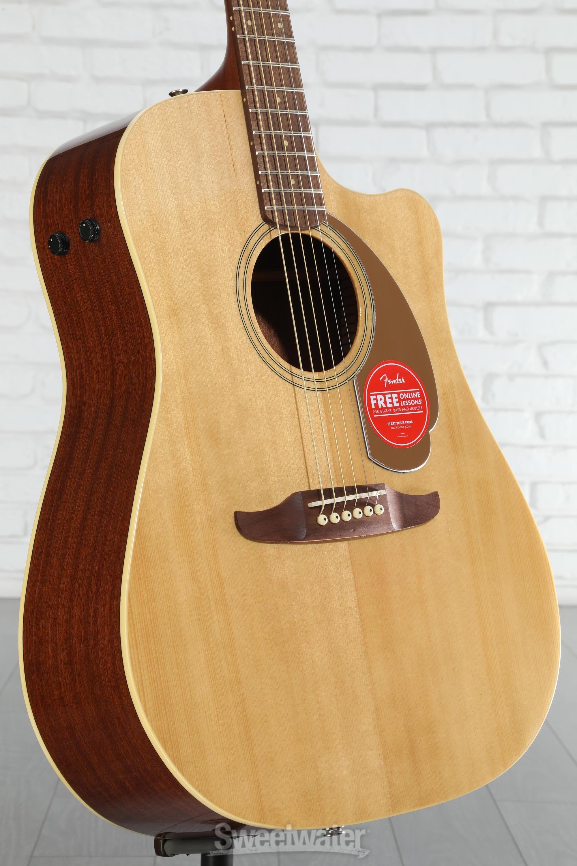 ギター fender redondo player nat Fender Redondo Player Acoustic-electric Guitar - Natural