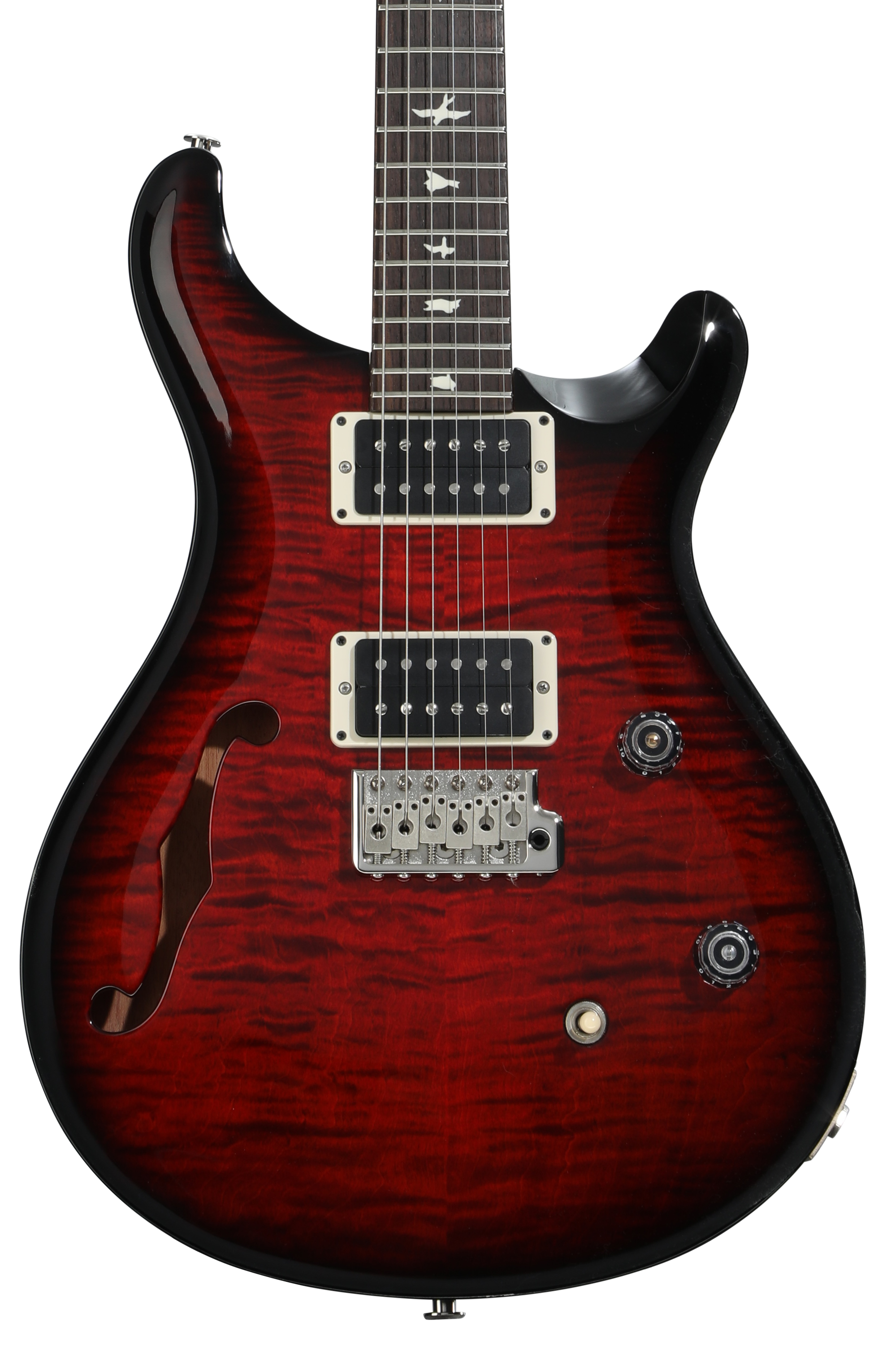 PRS CE 24 Semi-Hollow Electric Guitar - Faded Blue Smokeburst