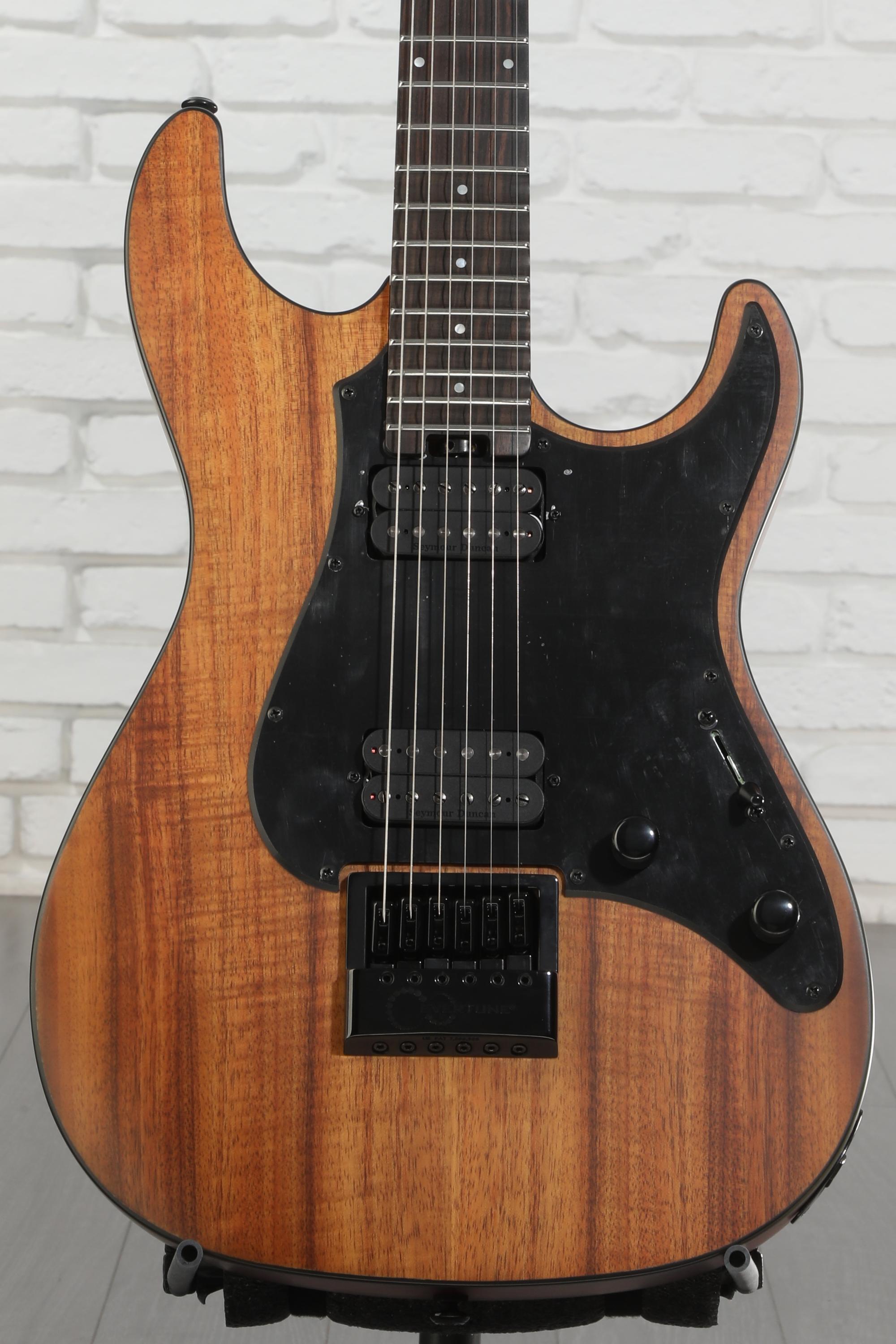 ESP LTD SN-1000 EverTune Koa Electric Guitar - Natural Stain