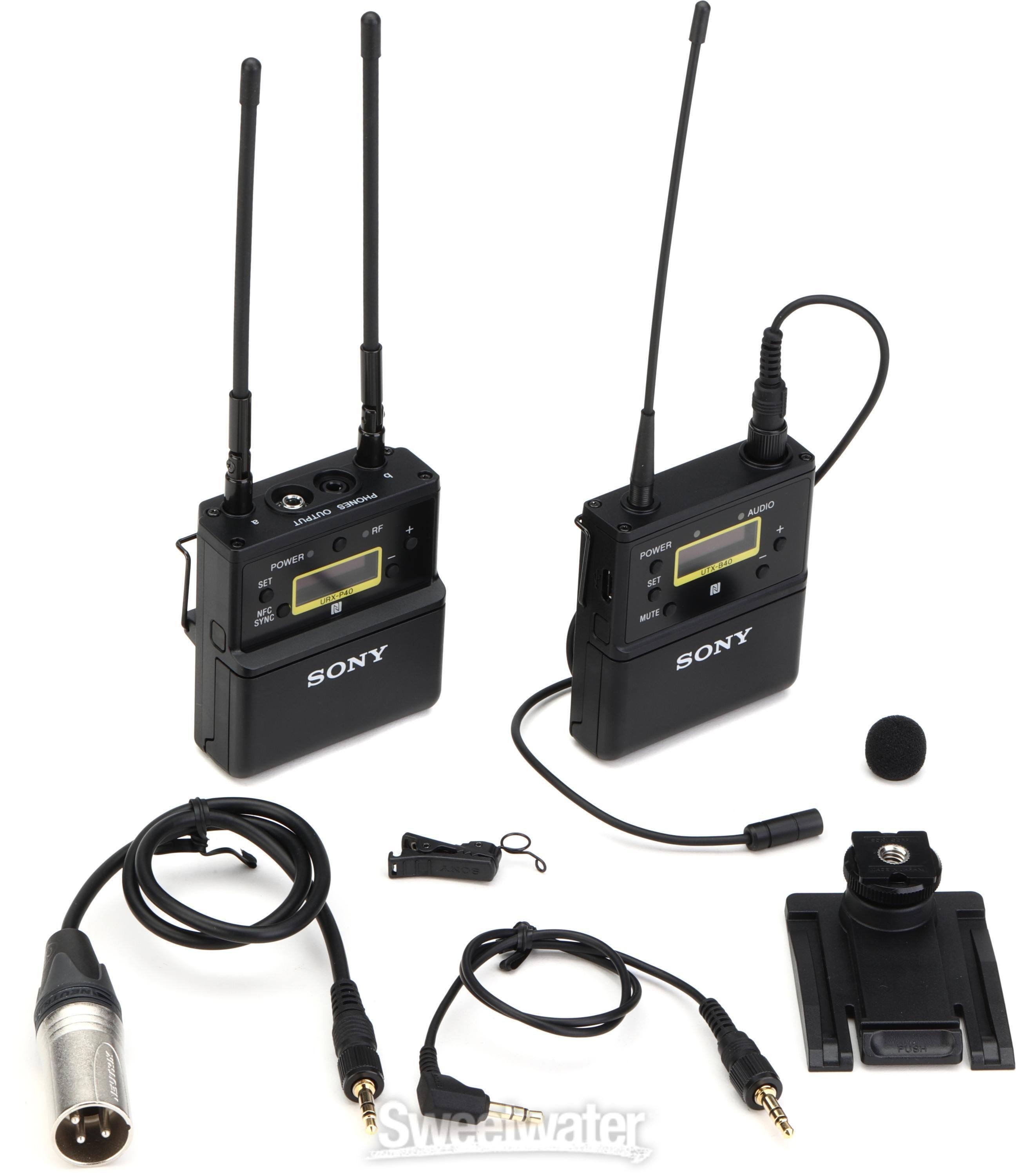 Sony UWP-D21 Digital Wireless Lavalier Microphone System