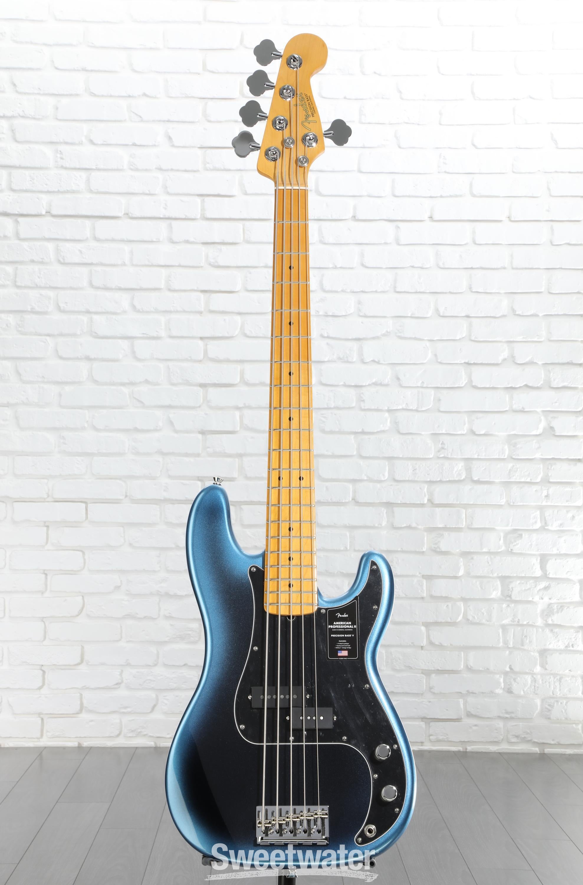 【5弦PB】Fender Precision Bass V Fender American Professional II Precision Bass V - Dark Night