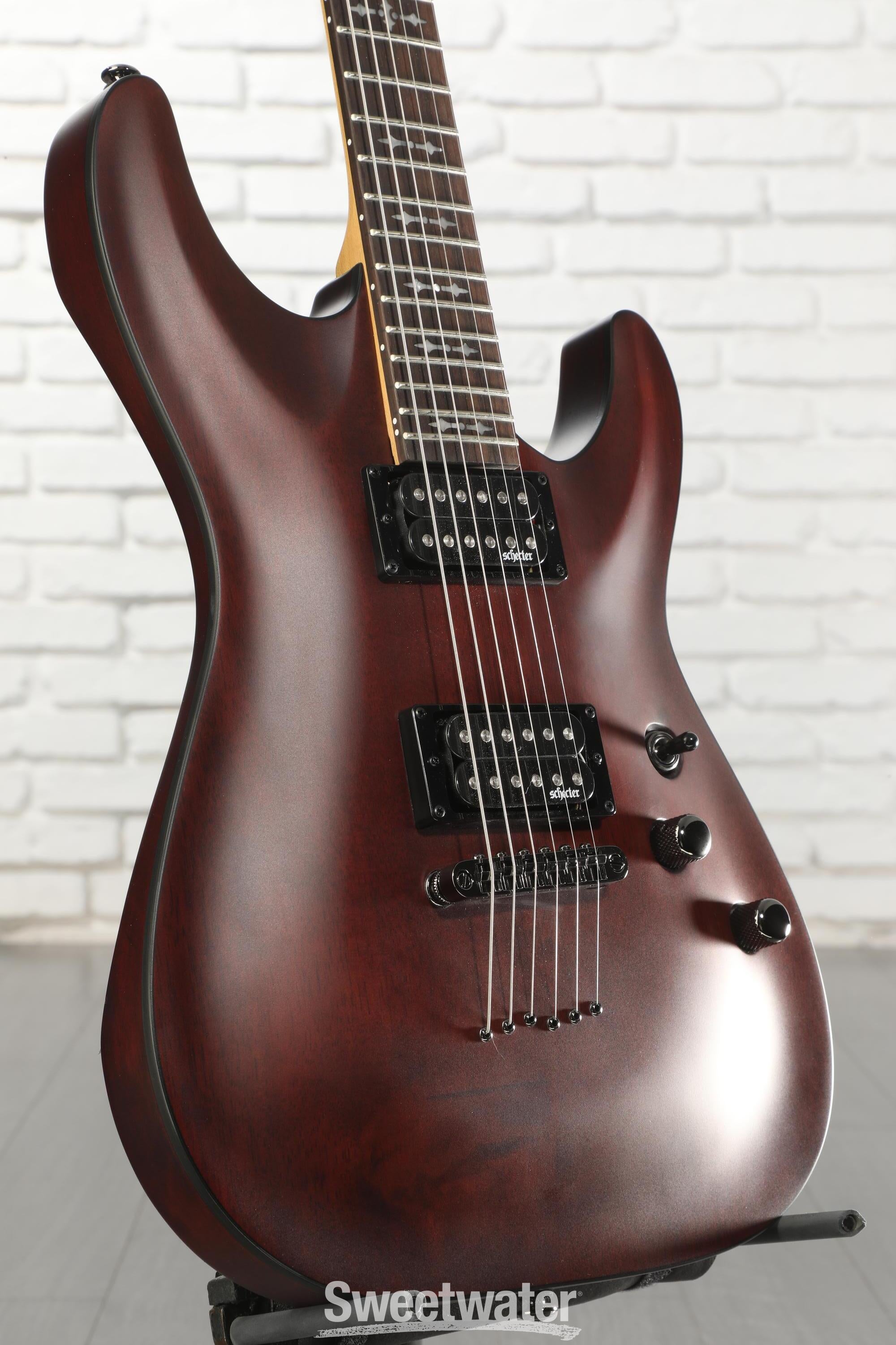 Photo of Schecter Omen-6 Electric Guitar - Walnut Satin