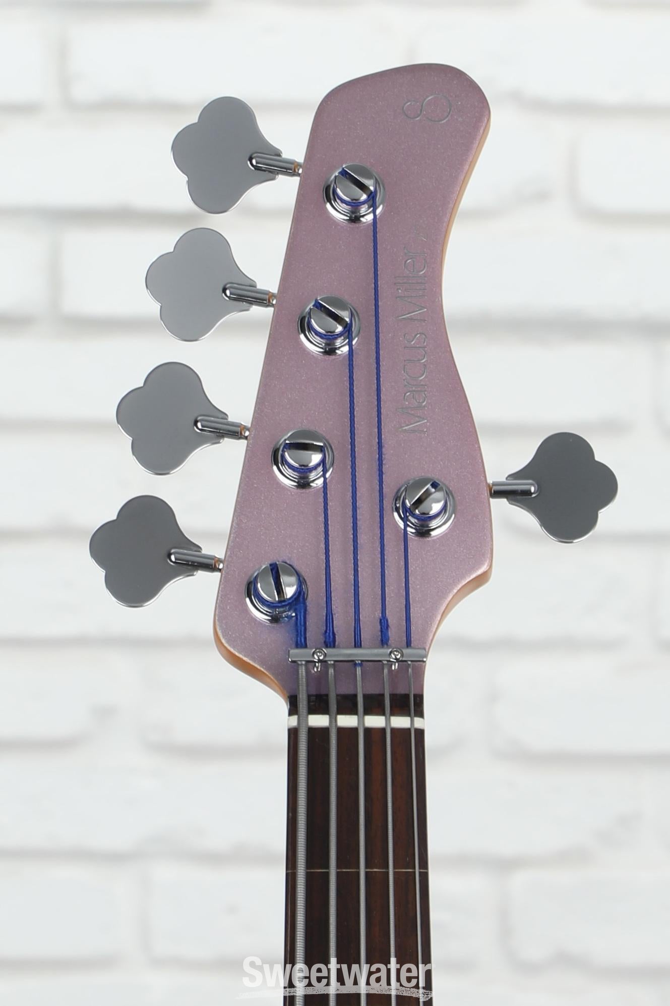 Sire Marcus Miller Z7 5-string Fretless Bass Guitar - Burgundy