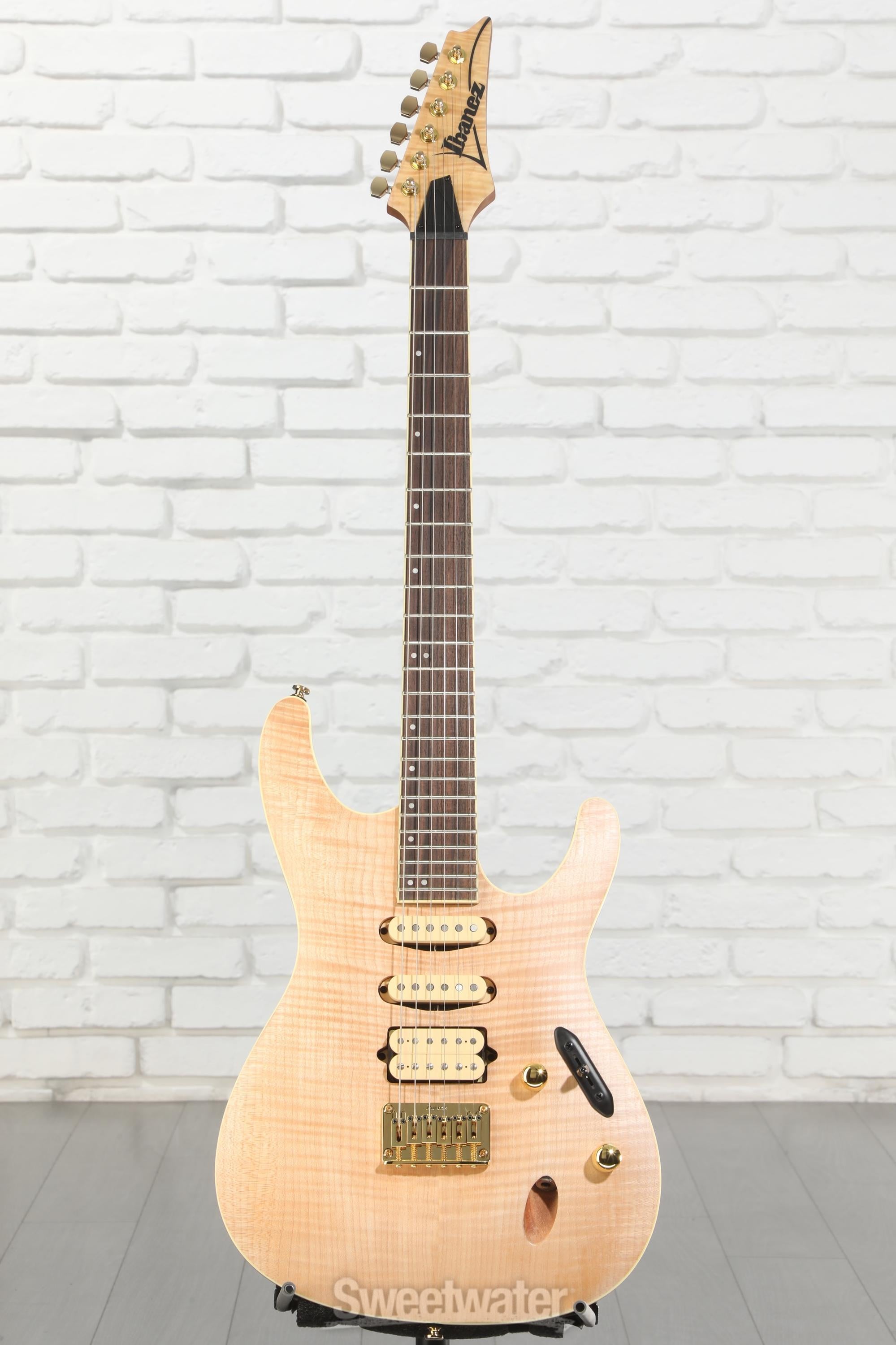 エレキギター　Ibanez SEW761FM-NTF Ibanez Standard SEW761FM Electric Guitar - Natural Flat | Sweetwater
