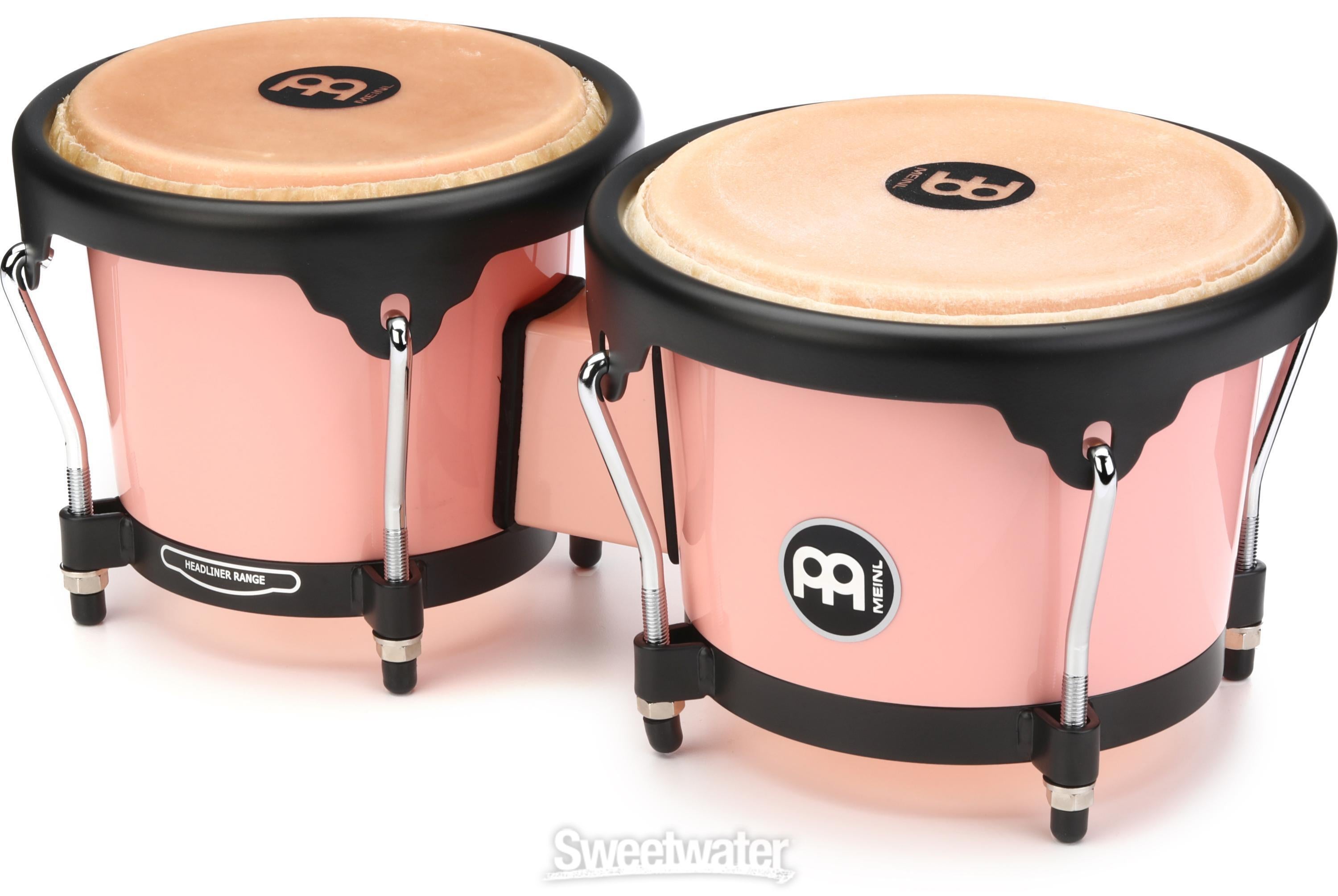 Meinl Percussion Journey Series Bongos - Pink | Sweetwater