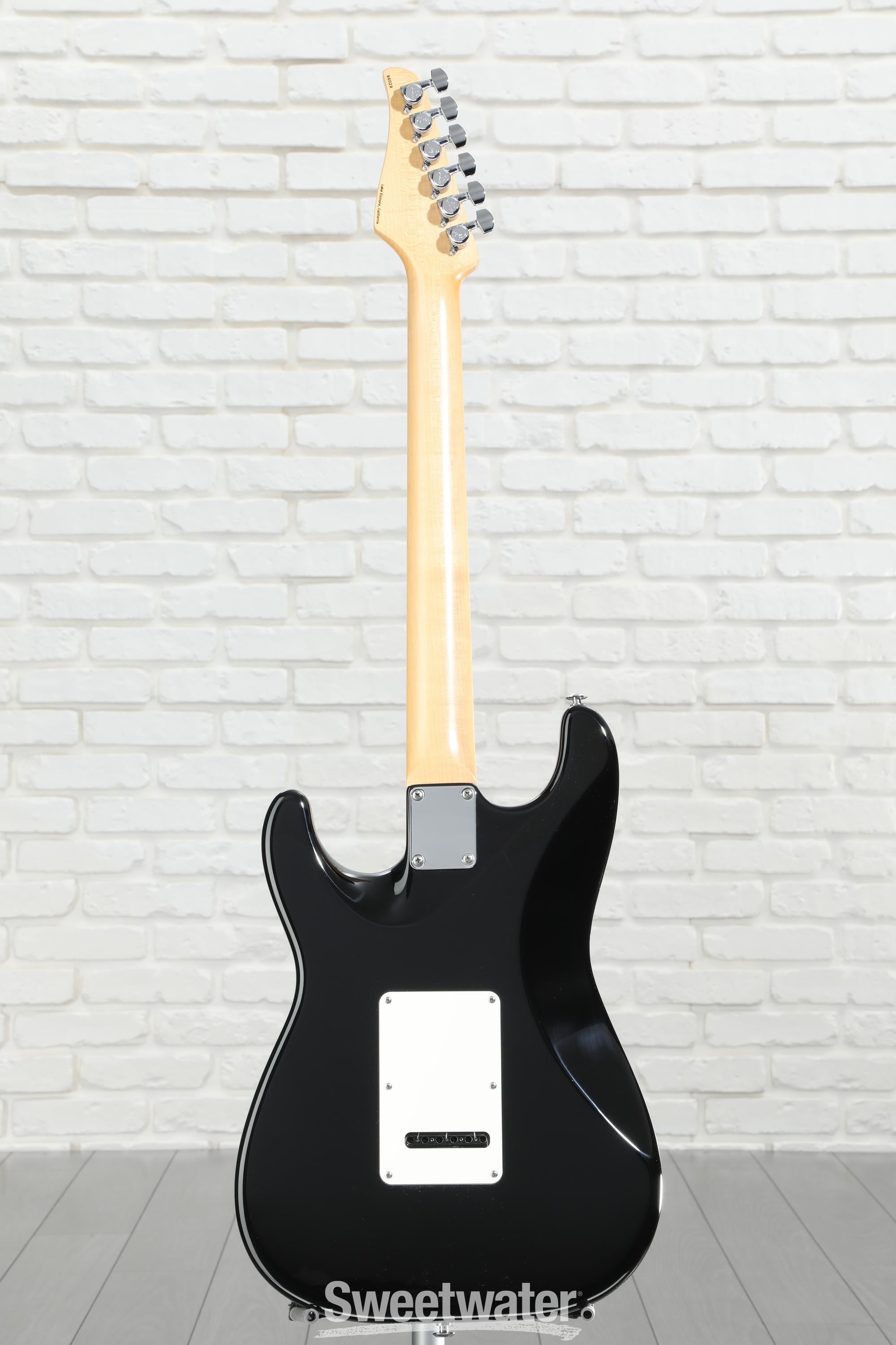 Suhr Classic S Antique HSS Electric Guitar - Black, Light