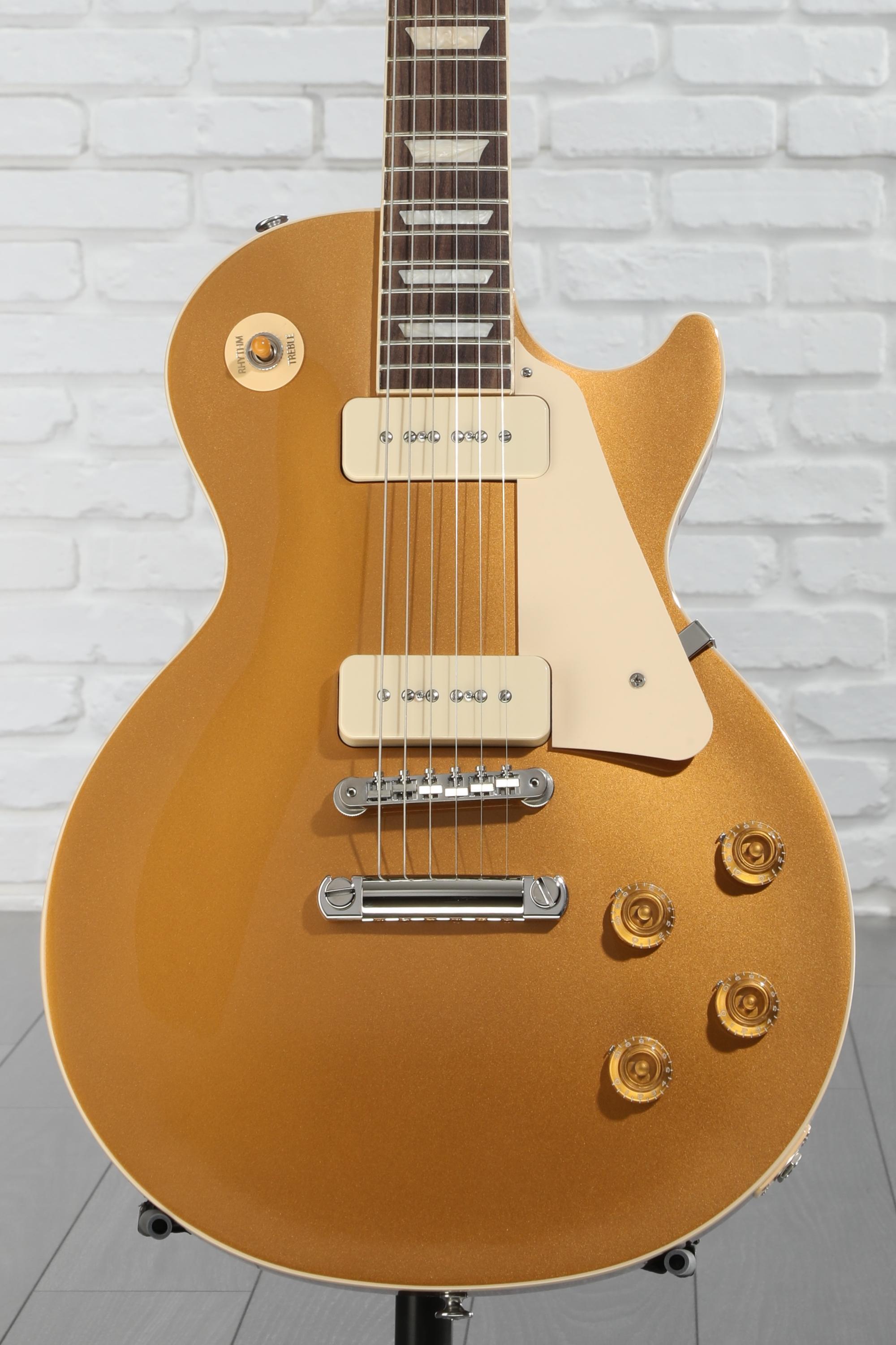 Gibson Les Paul Gold Top P90超美品♪ Gibson Les Paul Standard '50s P90 Electric Guitar - Gold Top