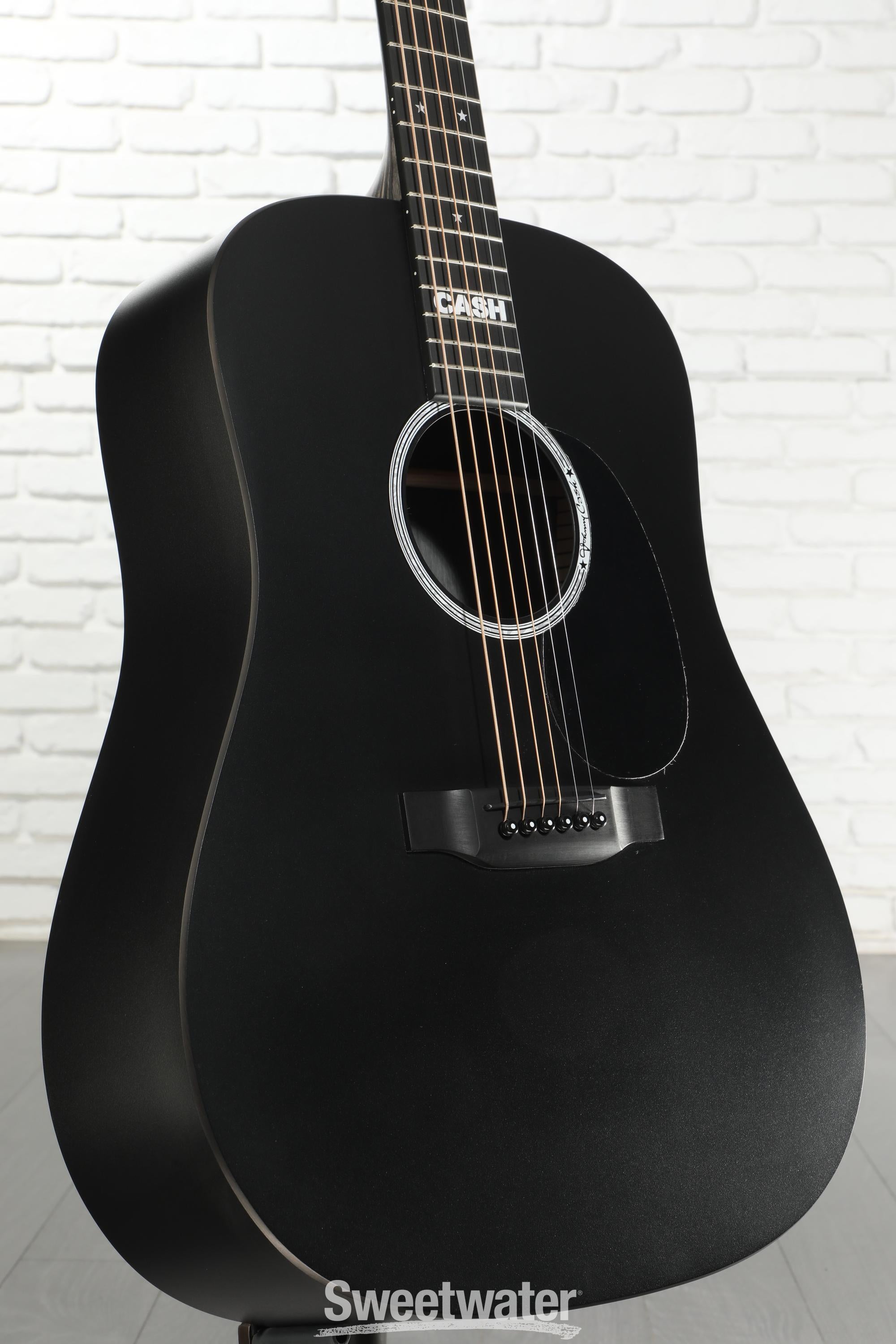 Martin DX Johnny Cash - Jet Black | Sweetwater