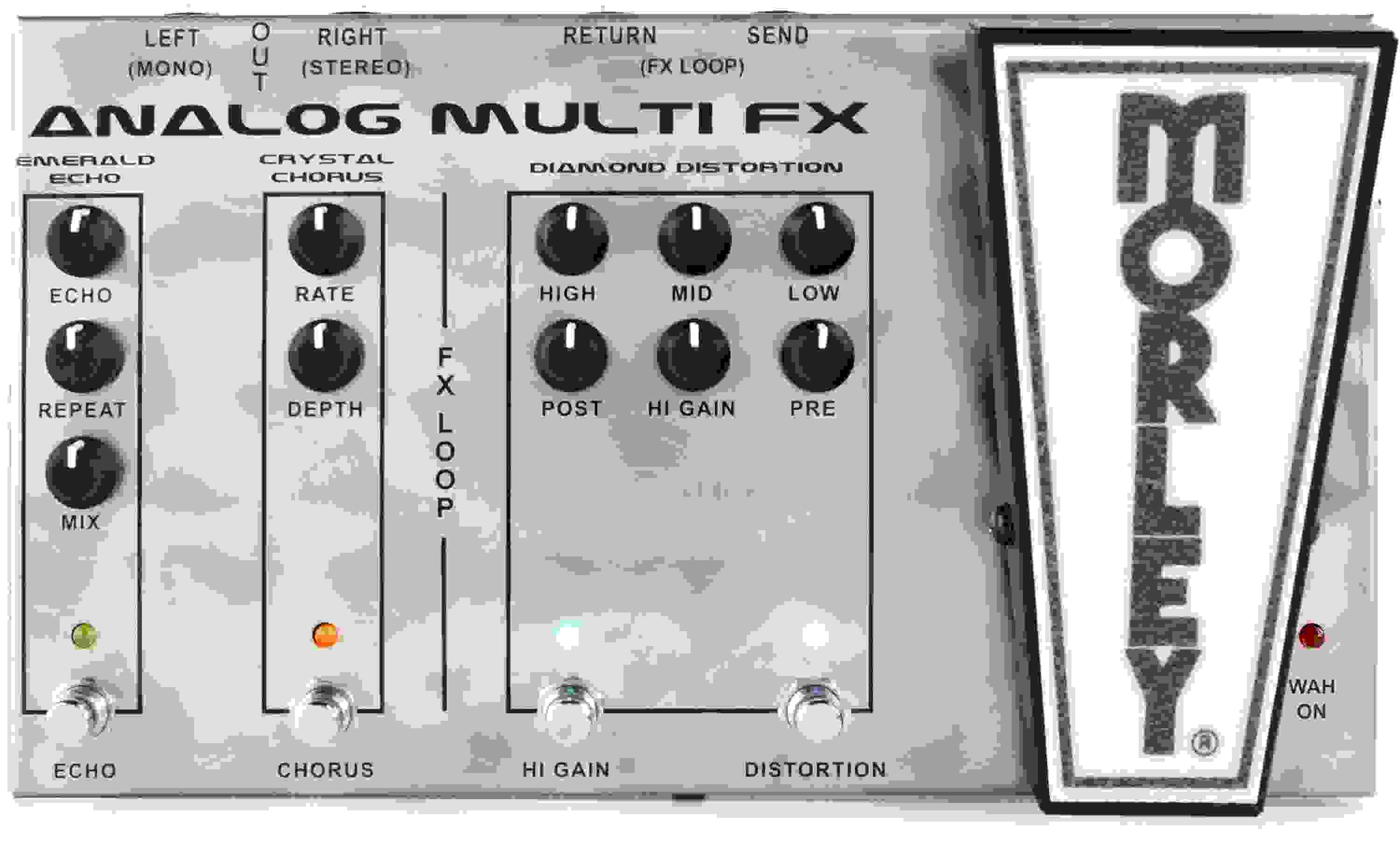 Morley AFX1 Analog Multieffects Pedal Sweetwater