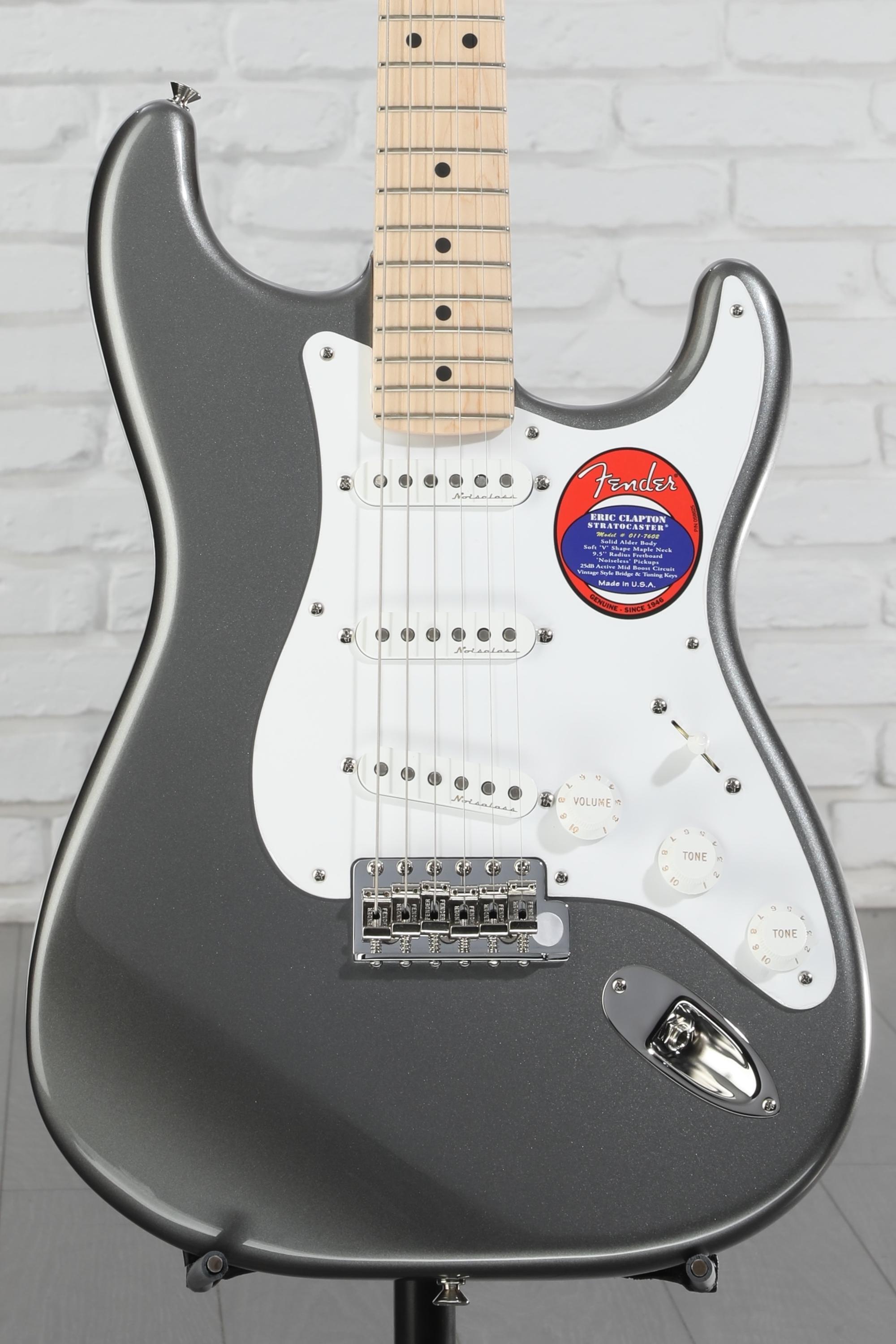 ギター Fender Eric Clapton Stratocaster Pewter Amazon.com: Artist 117602843 Eric Clapton Stratocaster