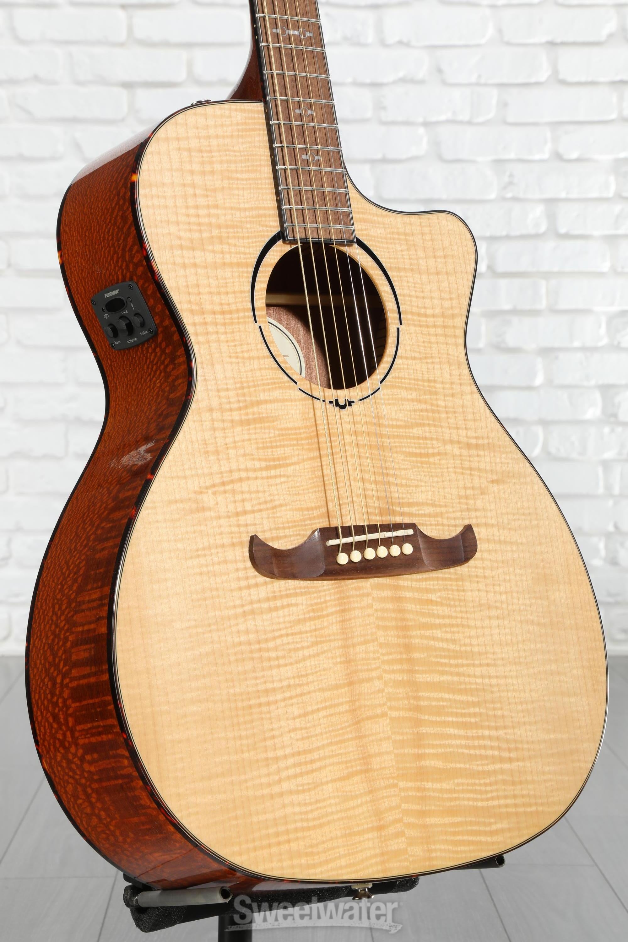 Fender FA-345CE Auditorium Acoustic-electric Guitar - Natural