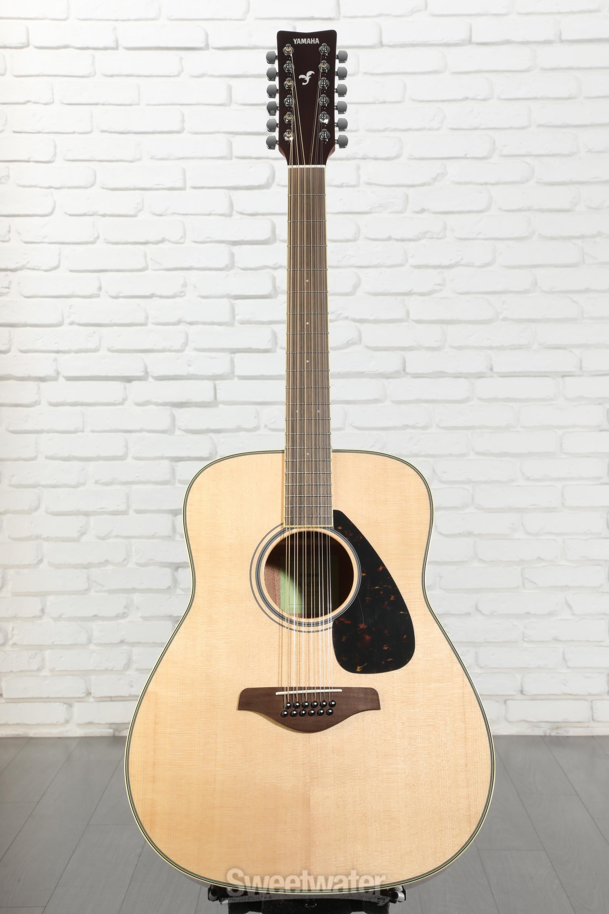 Yamaha FG820-12 12-string Acoustic Guitar - Natural | Sweetwater