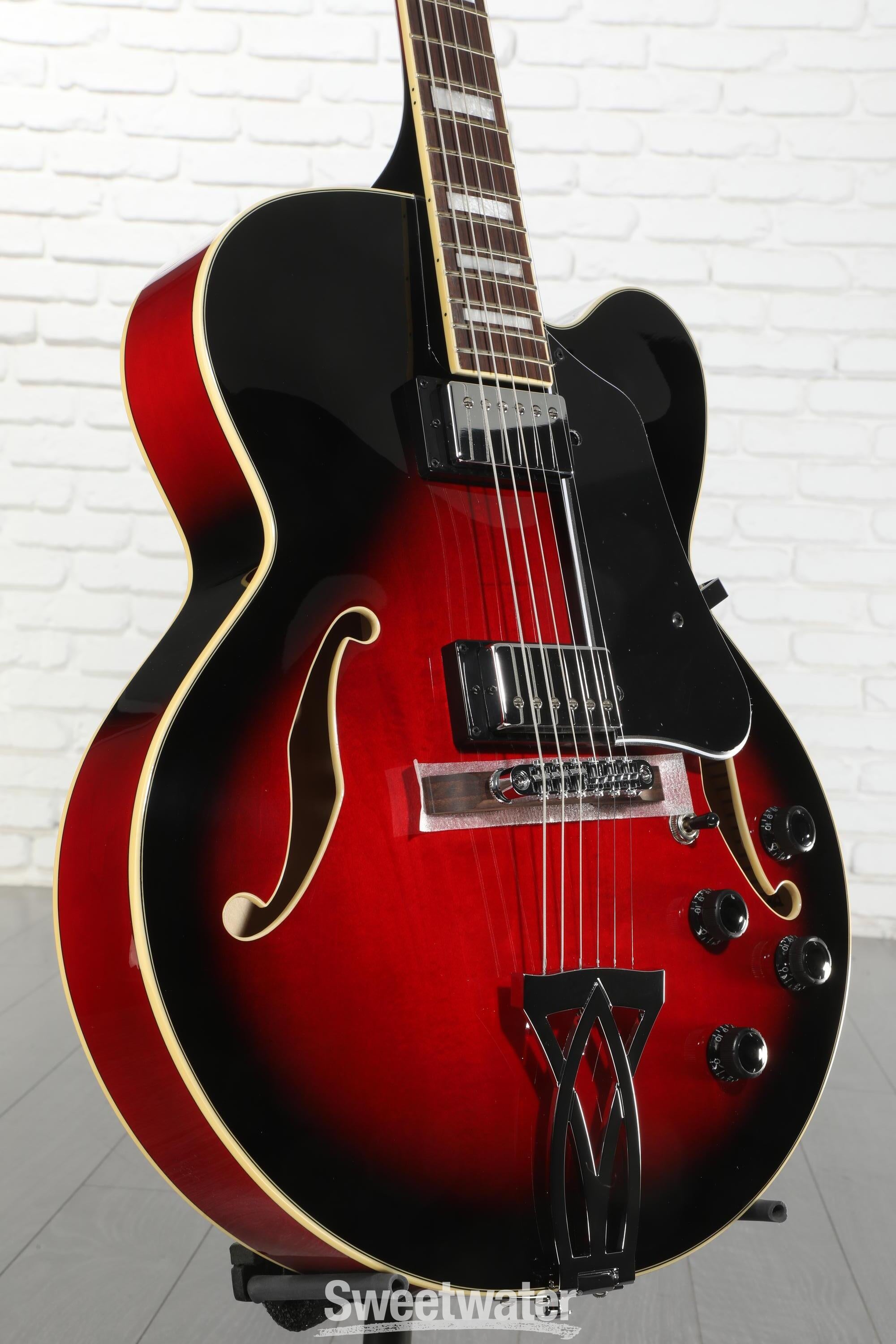 Ibanez Artcore AF75 Hollowbody Electric Guitar - Transparent Red